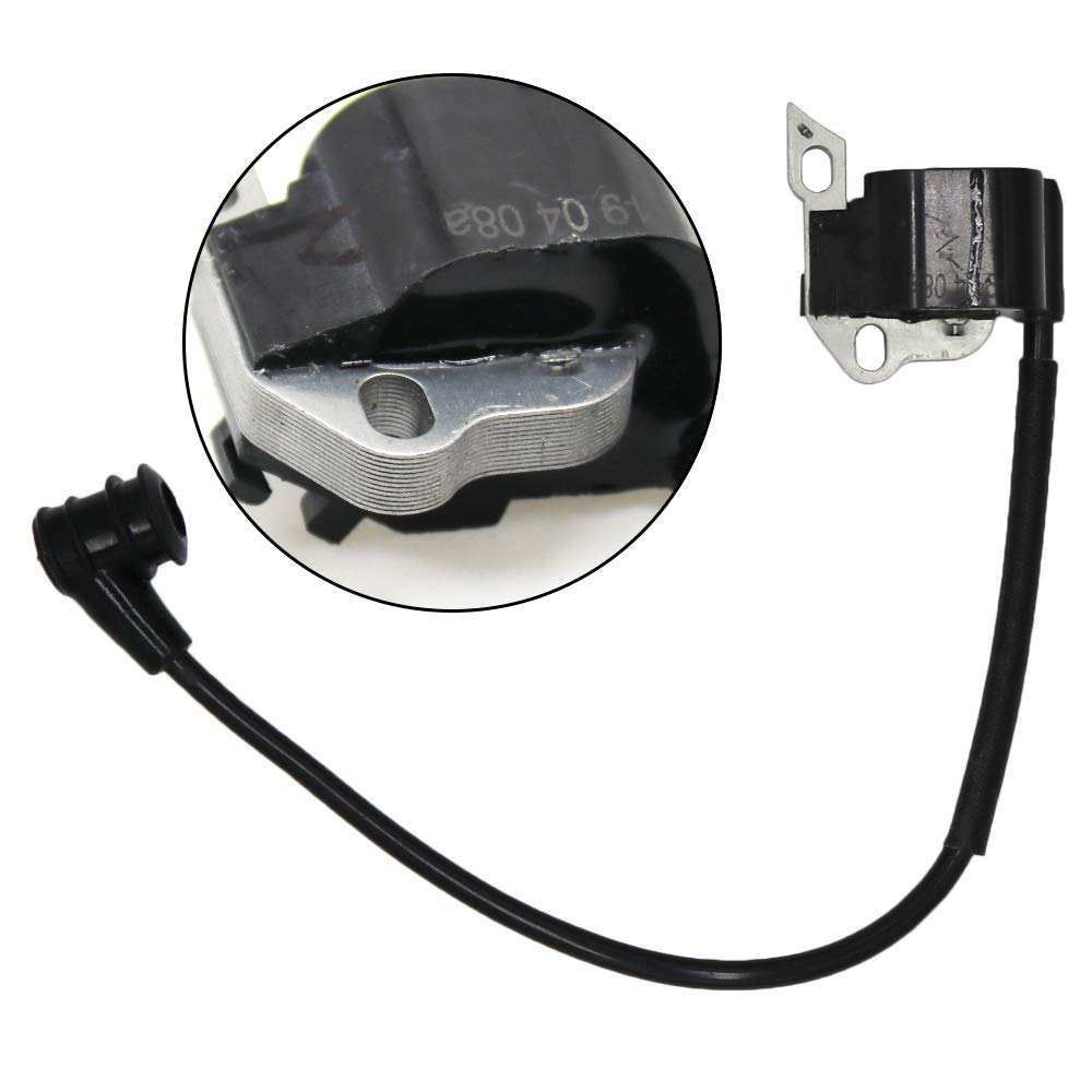 High Performance Ignition Coil Module with Spark Plug Compatible for Stihl MS200T 020T MS200 Chainsaw - Replacement Part #0000 400 1306 - Perfect for Chainsaw Repair & Maintenance