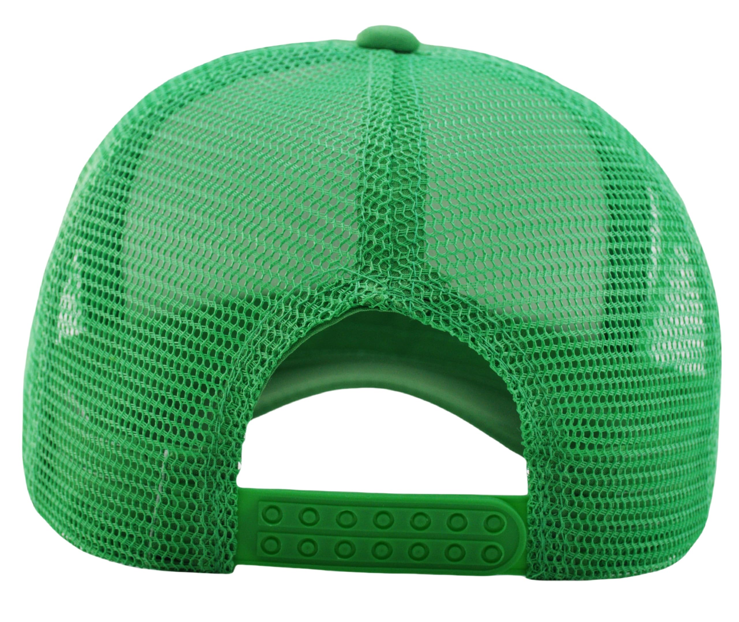 St. Patrick's Day Shamrock Hat for Men & Women - Green Clover Baseball Cap with 3-Leaf Design | Irish Party Accessories for Parades, Festivals & Themed Events