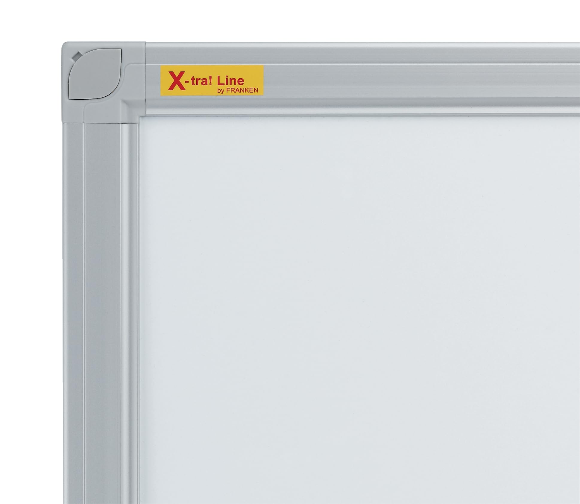 SC3002 White Plastic Coated Writing Board - 90 cm x 60 cm (Varnished Surface) - Dry Erase Whiteboard for Office, Classroom & Home Use