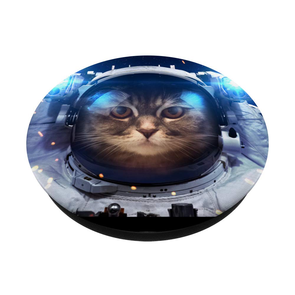 Funny Astronaut Cat Phone Case - Cute Space Kitty Gift for iPhone & Samsung - Perfect for Cat Lovers & Sci-Fi Fans