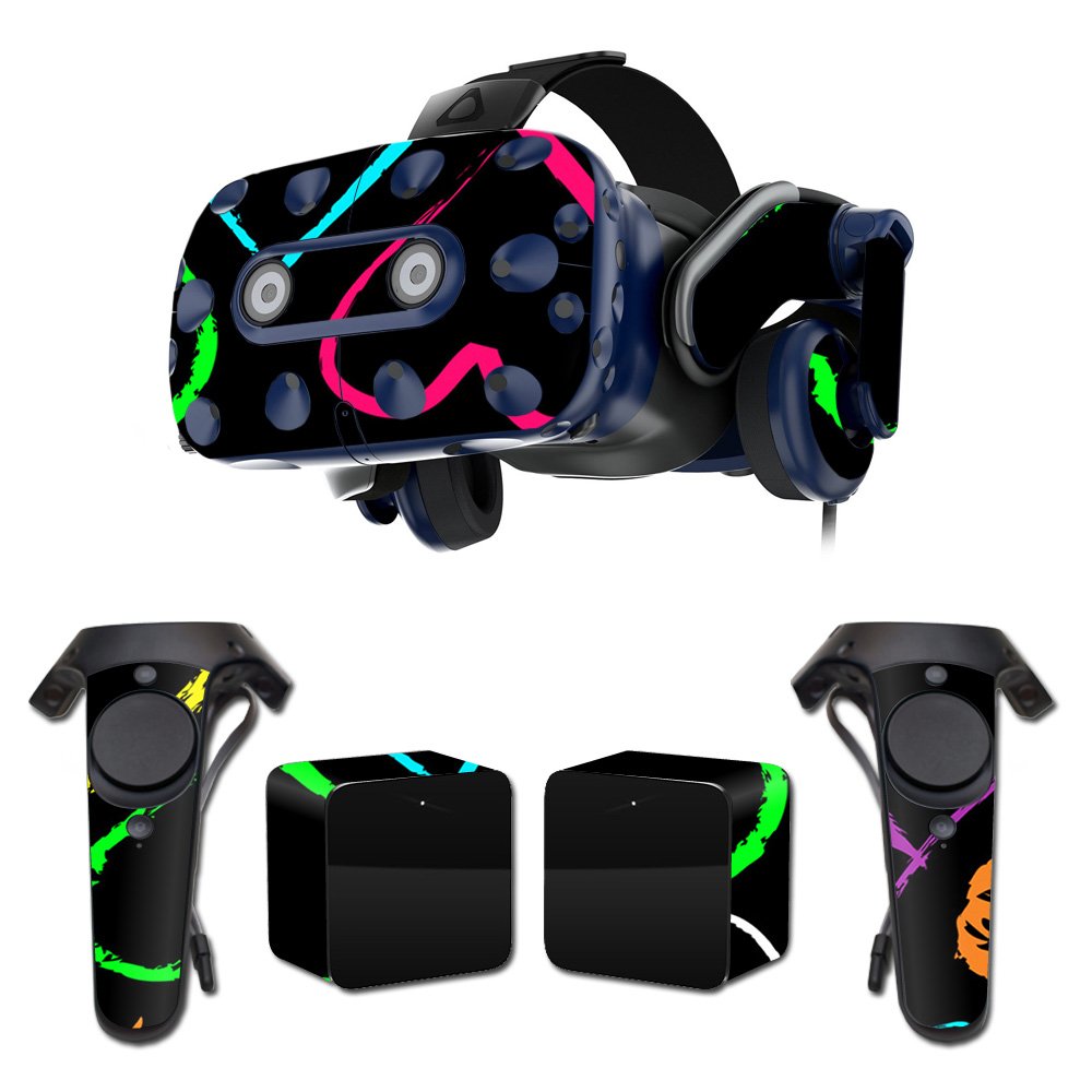 MightySkins Vinyl Decal Wrap Cover for HTC VIVE Pro VR Headset - Hearts Design | Protective & Durable Skin | Easy to Apply & Remove | Made in USA | Perfect for Gaming, VR Enthusiasts & Customization Lovers