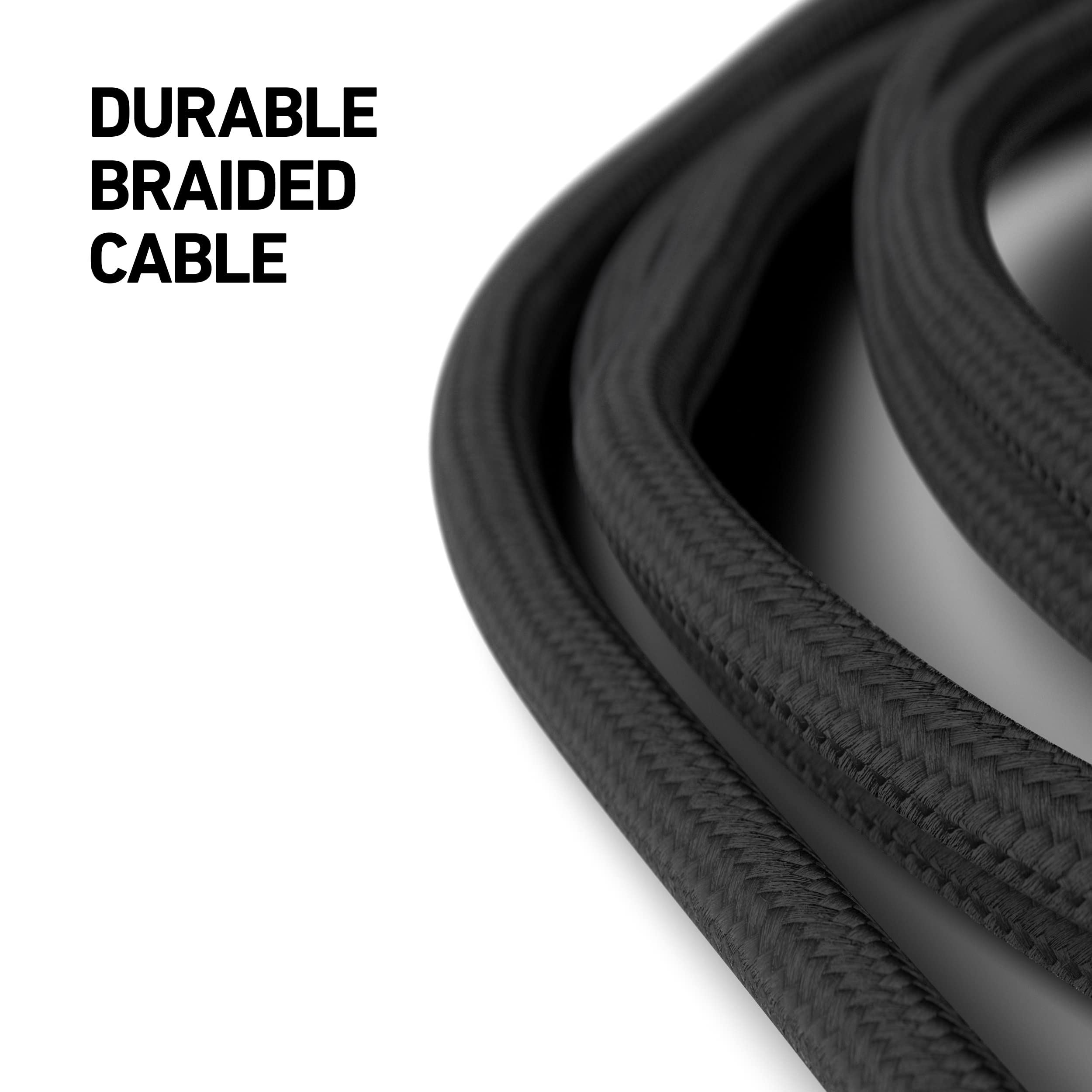 SCUF Braided USB-C Cable 6ft - Fast Charging for Xbox, PS5 & Phones - Gaming & Travel