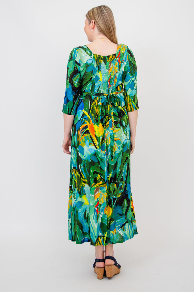 Eco-Friendly Coco Dress by Greenroom | Soft Linen & Bamboo Blend | Perfect for Summer Outings & Beach Vacations