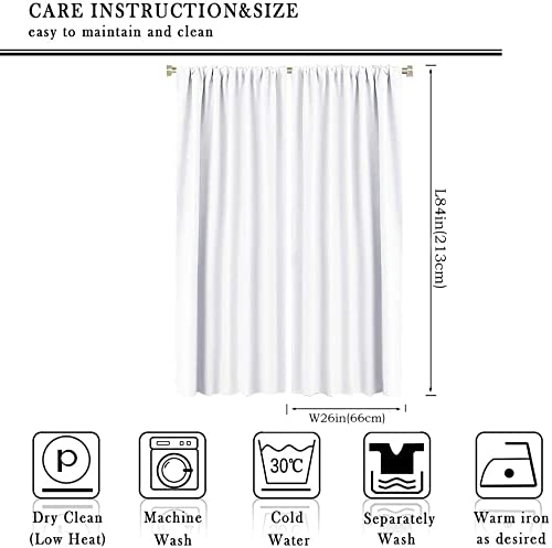 Rustic Wooden Barn Door Window Curtains - 52x84 Inch Farmhouse Style Drapes for Boys Room, Living Room & Bedroom Decor - Perfect for Cozy Farmhouse, Cabin or Rustic Home Decor