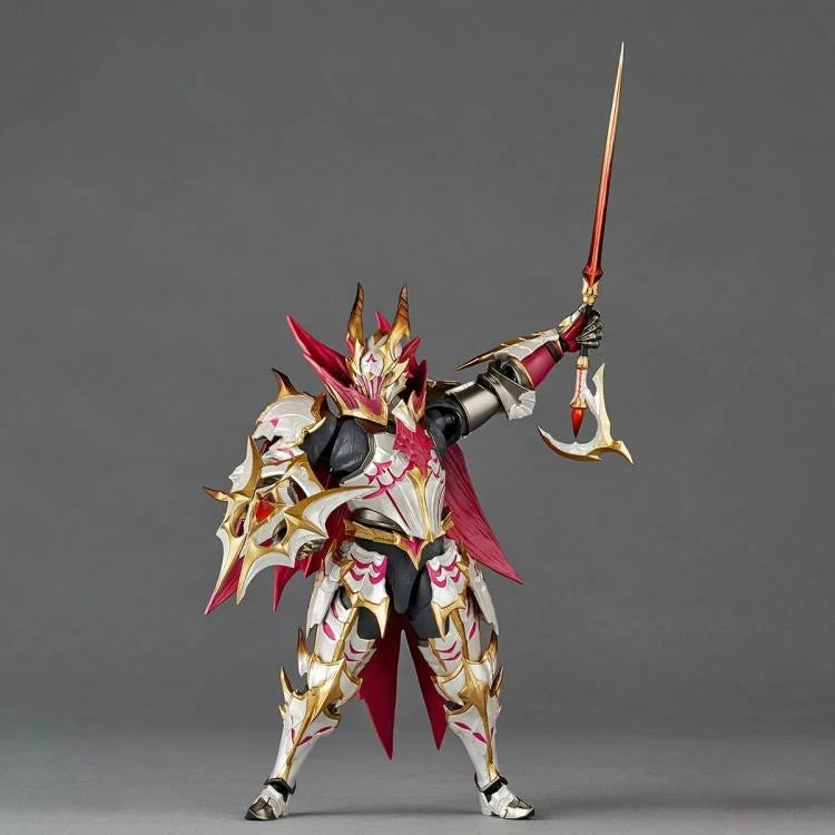 Amazing Yamaguchi Revoltech Complex Hunter Figure - Malzeno Armor Set | Monster Hunter Rise: Sunbreak Action Figure NR021 | Perfect for Collectors & Gaming Display