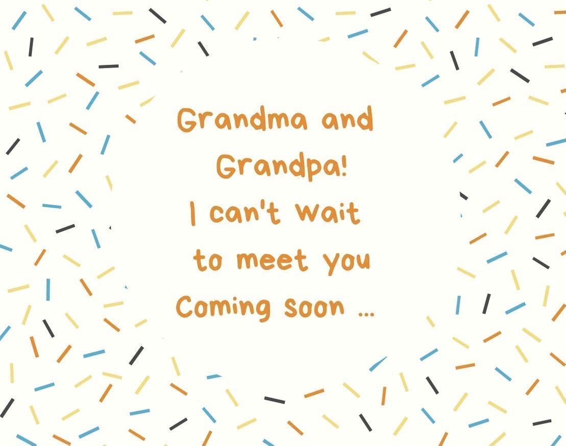Easter Pregnancy Announcement Box for Grandparents - Surprise Baby Reveal Gift for Christmas & Special Occasions | Gender Reveal, First-Time Grandparents Gift Idea