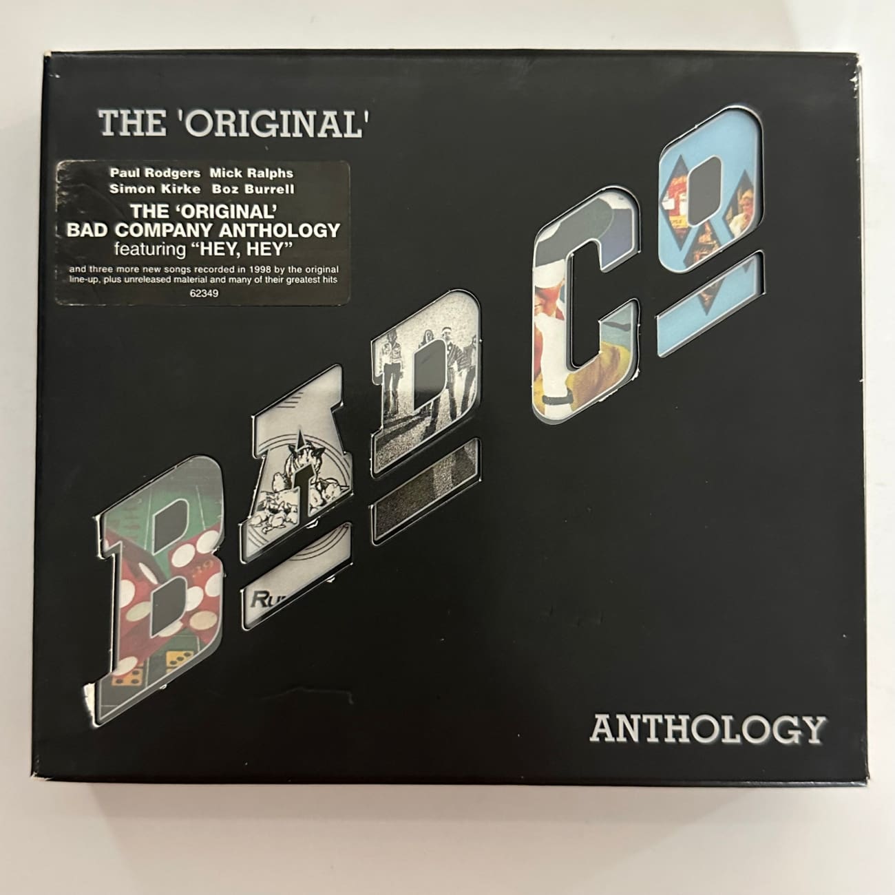Bad Company The Original Bad Company Anthology 1999 - 2 CD Set (62349-2) | Classic Rock Music Collection for Home, Car & Party Playback