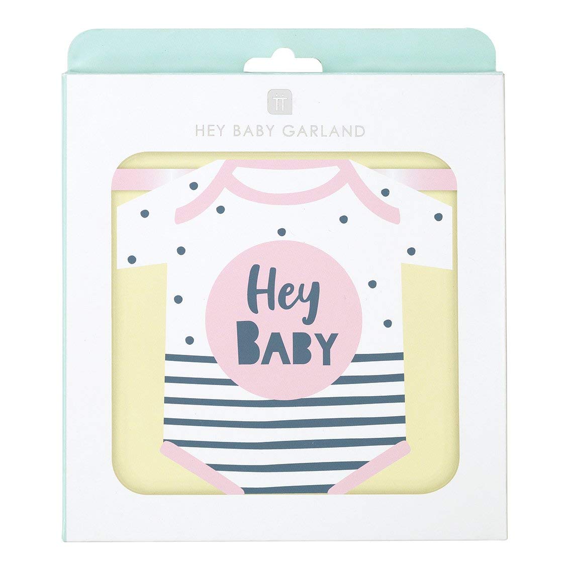 Talking Tables 'Born to Be Loved' Pink Garland - Romantic Party Decor for Weddings, Baby Showers & Birthday Celebrations