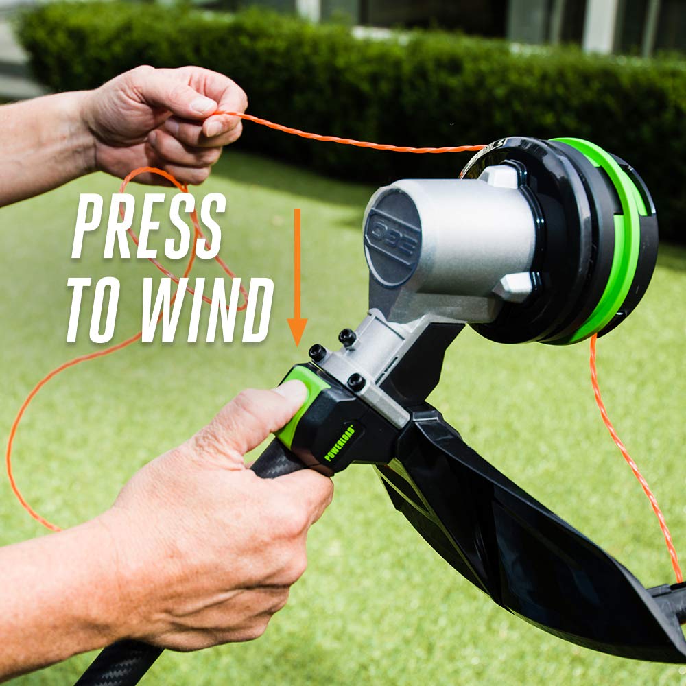 EGO Power+ ST1520S 15-Inch Cordless String Trimmer with POWERLOAD Technology | Carbon Fiber Split Shaft | Battery & Charger Sold Separately | Perfect for Lawn Edging, Weed Control & Yard Maintenance