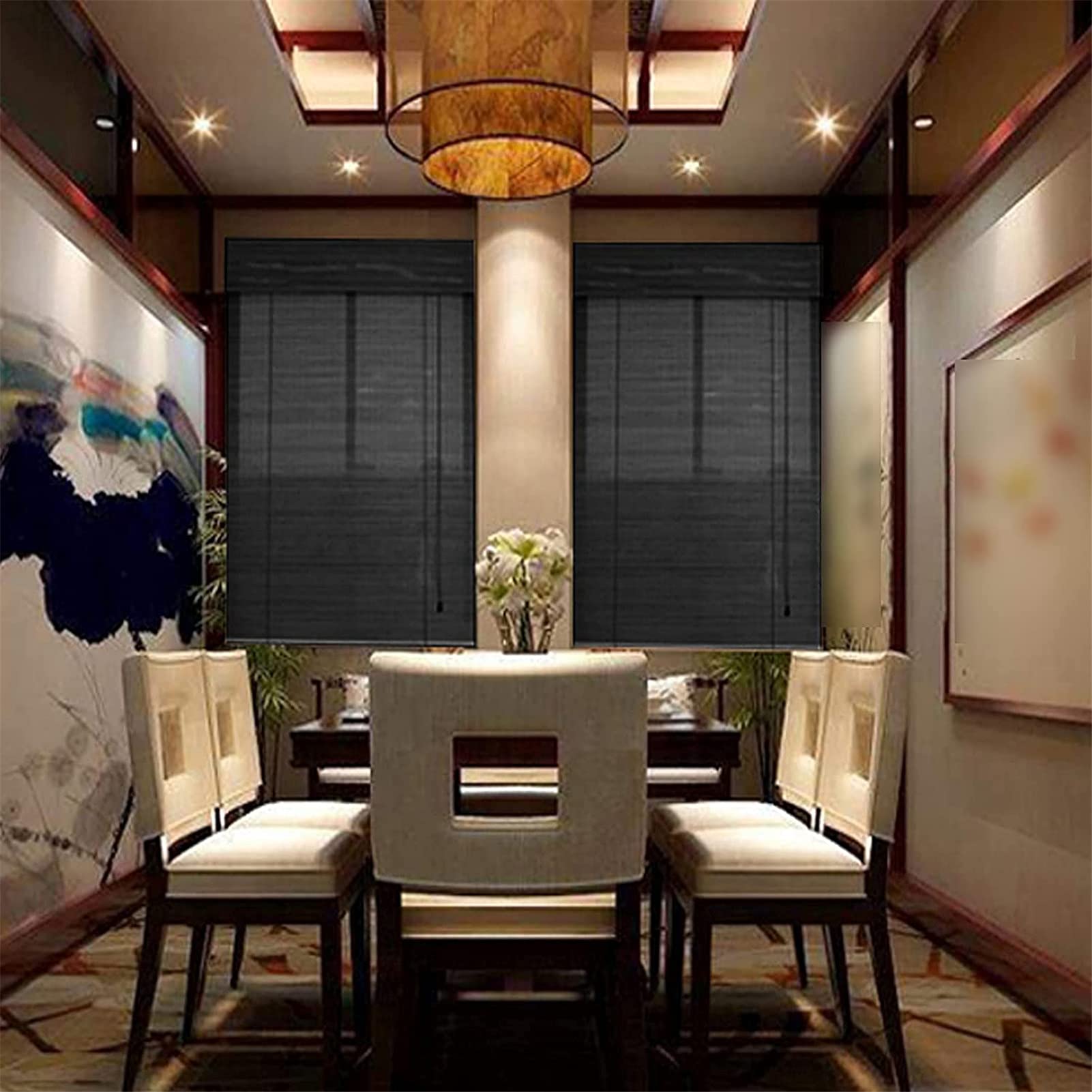 Blackout Roller Window Shades - 60x80cm/24