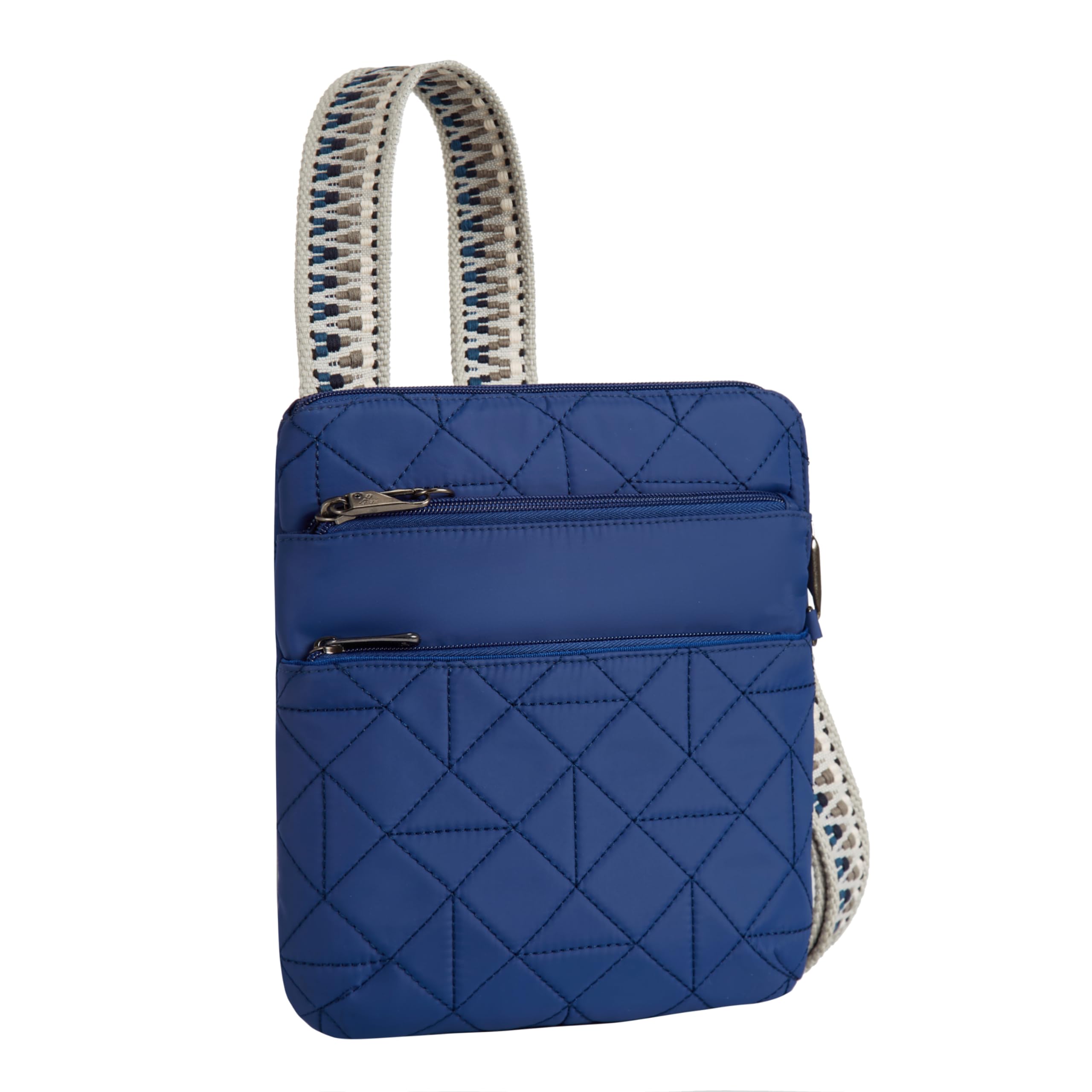 Travelon Anti-Theft Boho Slim Crossbody Bag - Secure & Stylish Purse for Women | Perfect for Travel, Commuting & Everyday Use