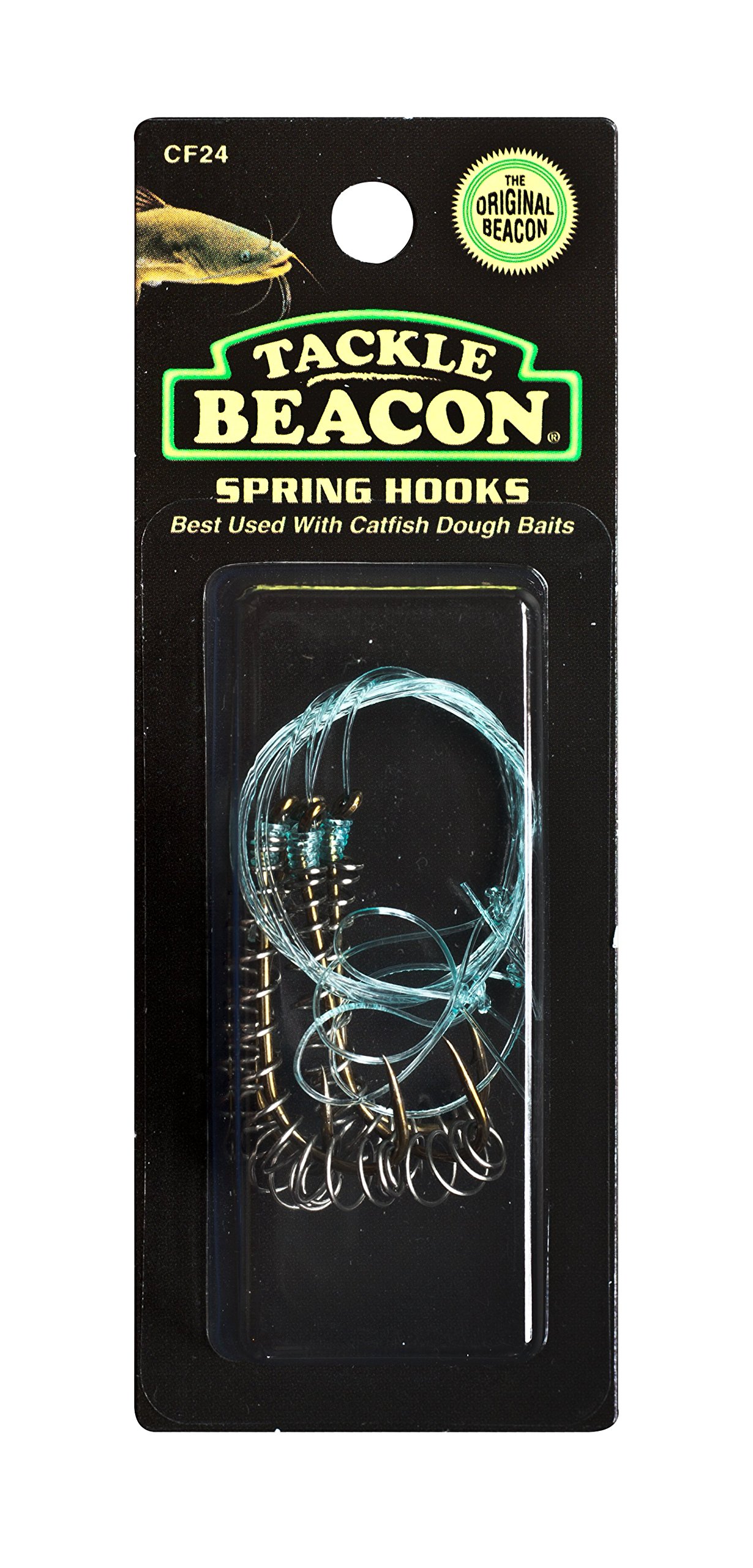 Premium Catfish Pre-Rigged Spring Dough Bait Hooks - Size #4/0 - Ideal for Freshwater Fishing & Catfish Angling