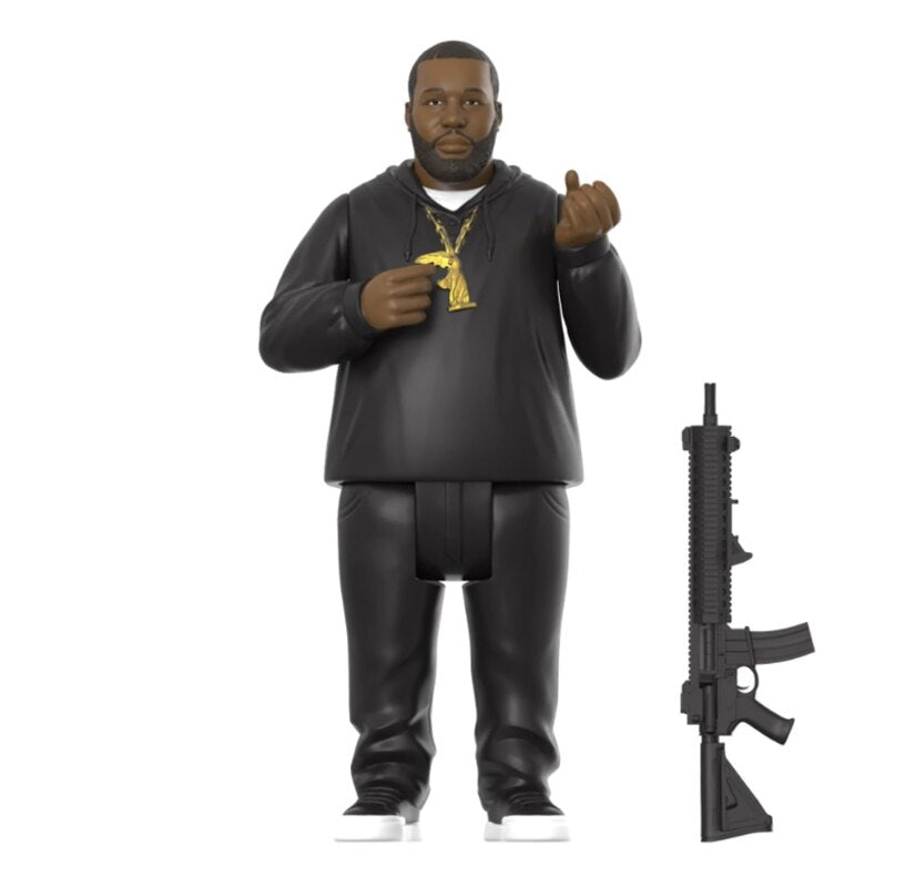 Run the Jewels ReAction Figure - Killer Mike Collectible Toy for Hip-Hop Fans & Music Lovers - Perfect for Display, Gifts, and Rap Memorabilia Collections