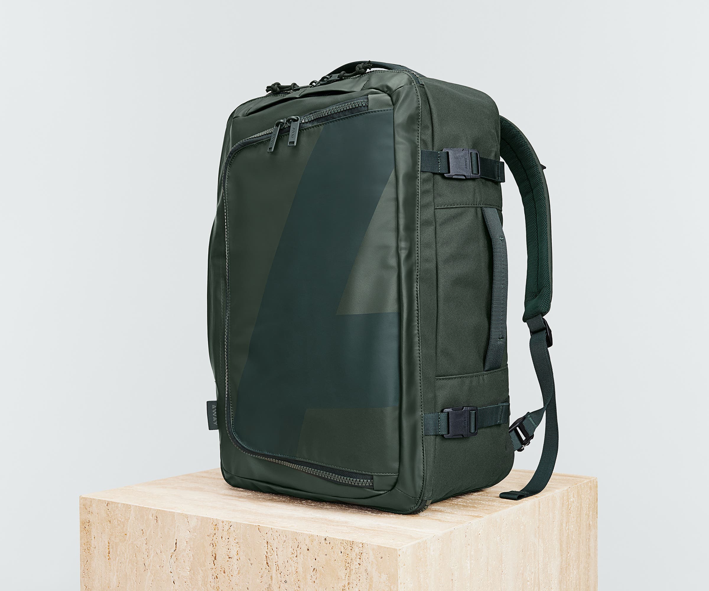 45L Active Convertible Backpack - Waterproof Hiking Backpack with Laptop Compartment | Perfect for Travel, Camping & Outdoor Adventures (Forest Green)