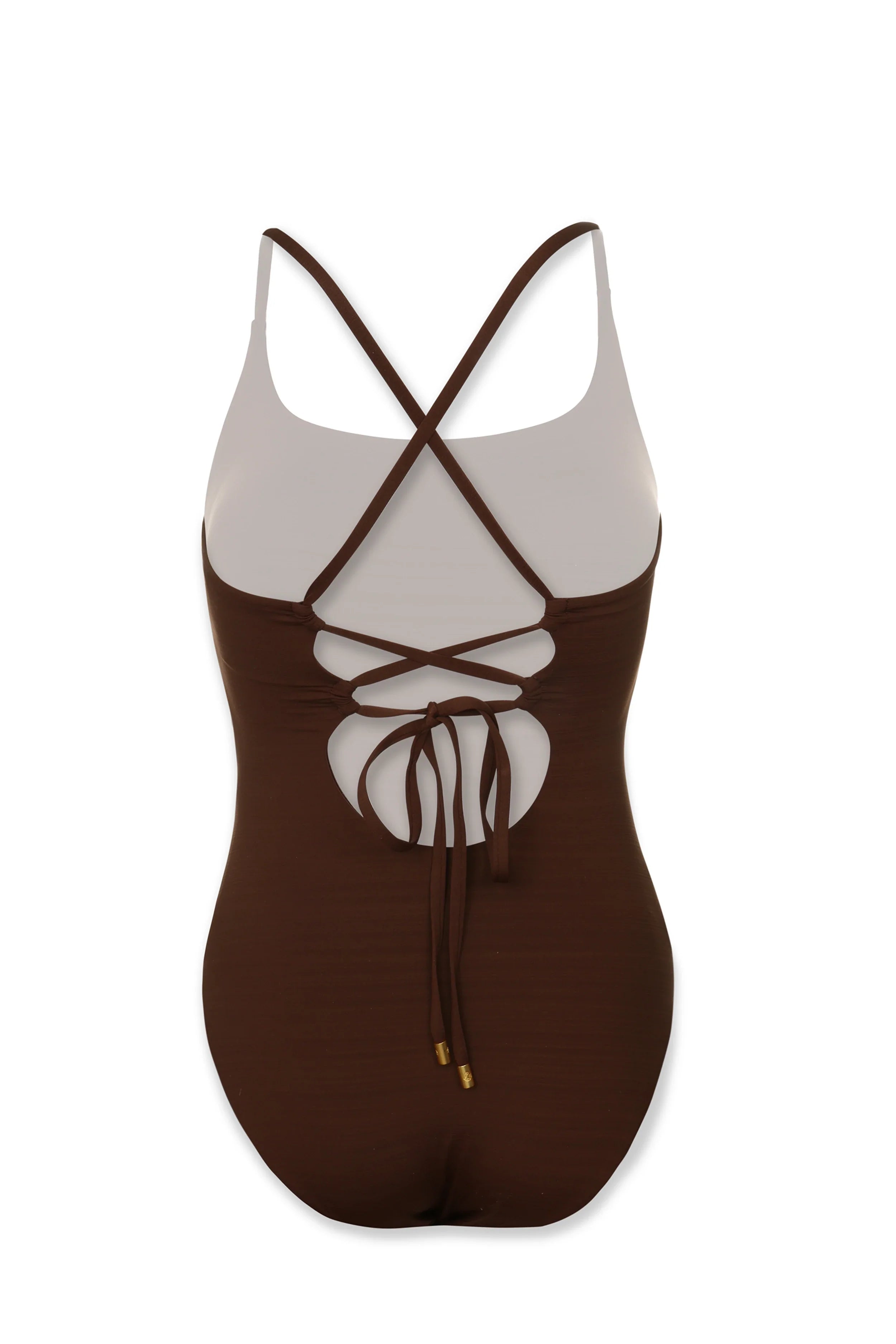 Elegant Chocolate Brown Ballet One Piece Bodysuit - Perfect for Dance Practice, Performances & Casual Wear