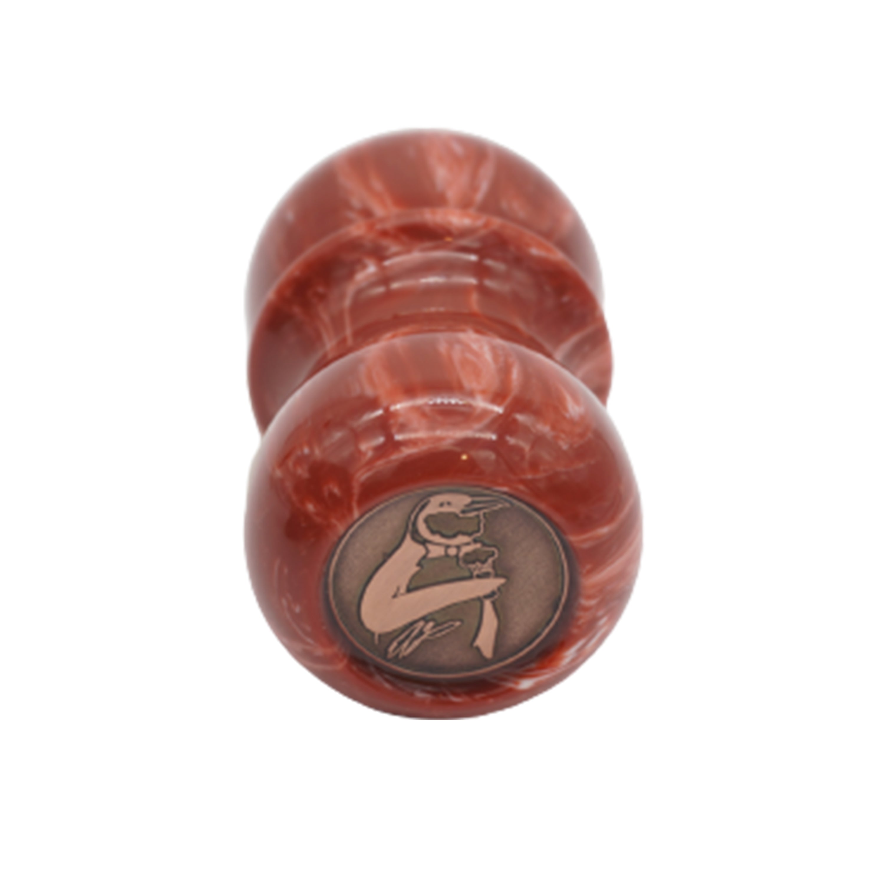 Premium Strawberry Cream Handmade Shaving Brush Handle - Fits 24mm & 26mm Knots - Perfect for Wet Shaving & Grooming Gifts