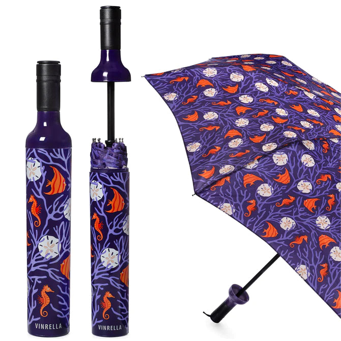 Vinrella Windproof Travel Umbrella - Compact Folding Portable for Men & Women - Perfect for Rainy Days, Commuting, and Outdoor Activities