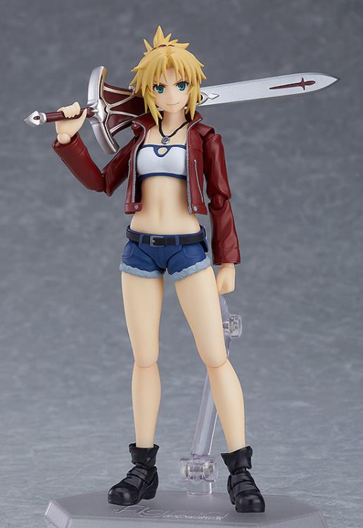Fate/Apocrypha Saber of Red Mordred Casual Version Action Figure - Anime Collectible Figma #474 for Display & Cosplay Enthusiasts