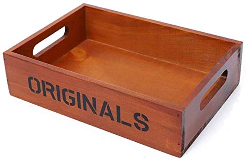 Creative Wooden Succulent Plant Pots - Ceramic & Wood Planter Box with Bonsai Tray for Indoor Plants, Home Decor, Office Desk, and Garden Storage (Multiple Sizes)