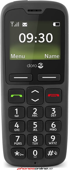 Doro PhoneEasy 505 Unlocked Senior Cell Phone - Large Button Mobile for Elderly with Hearing Aid Compatibility - Perfect for Home, Travel & Emergency Use