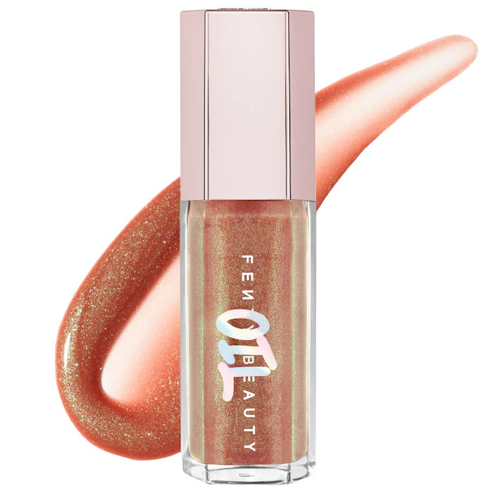 Fenty Beauty Gloss Bomb Universal Lip Luminizer - Hydrating Lip Gloss Oil for Shine & Plump Lips | Perfect for Daytime Wear, Night Out & Special Occasions