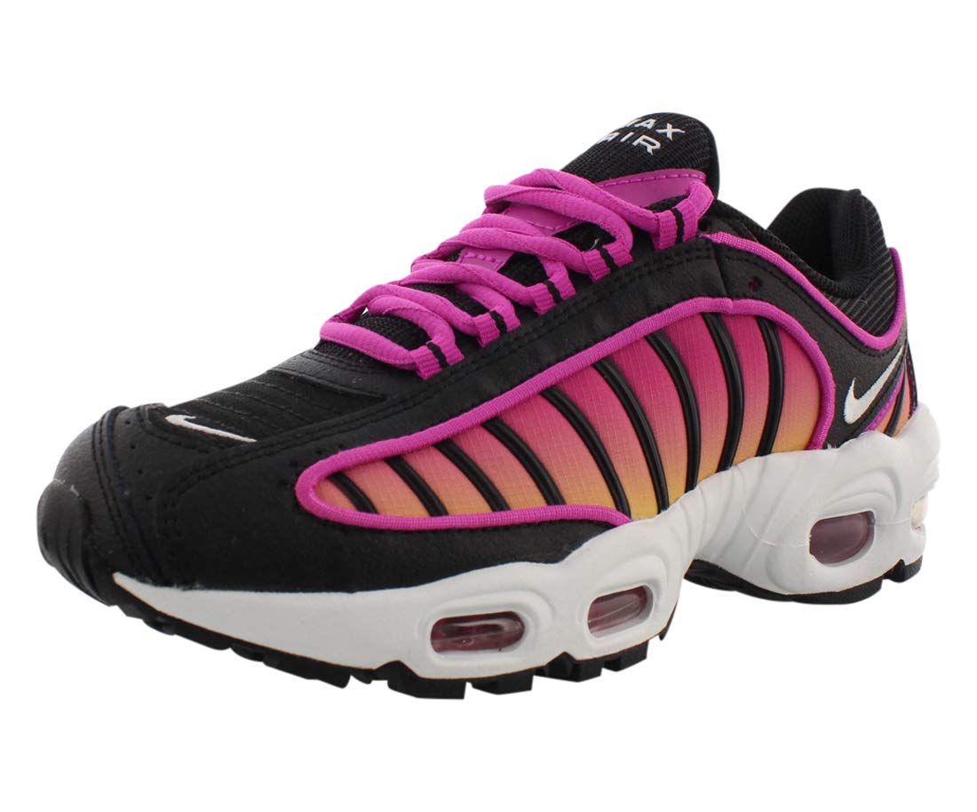 Nike Air Max Tailwind IV Women's Running Shoes - Size 8 | Black/White/Fire Pink | Lightweight Cushioned Sneakers for Jogging, Gym Workouts & Casual Wear
