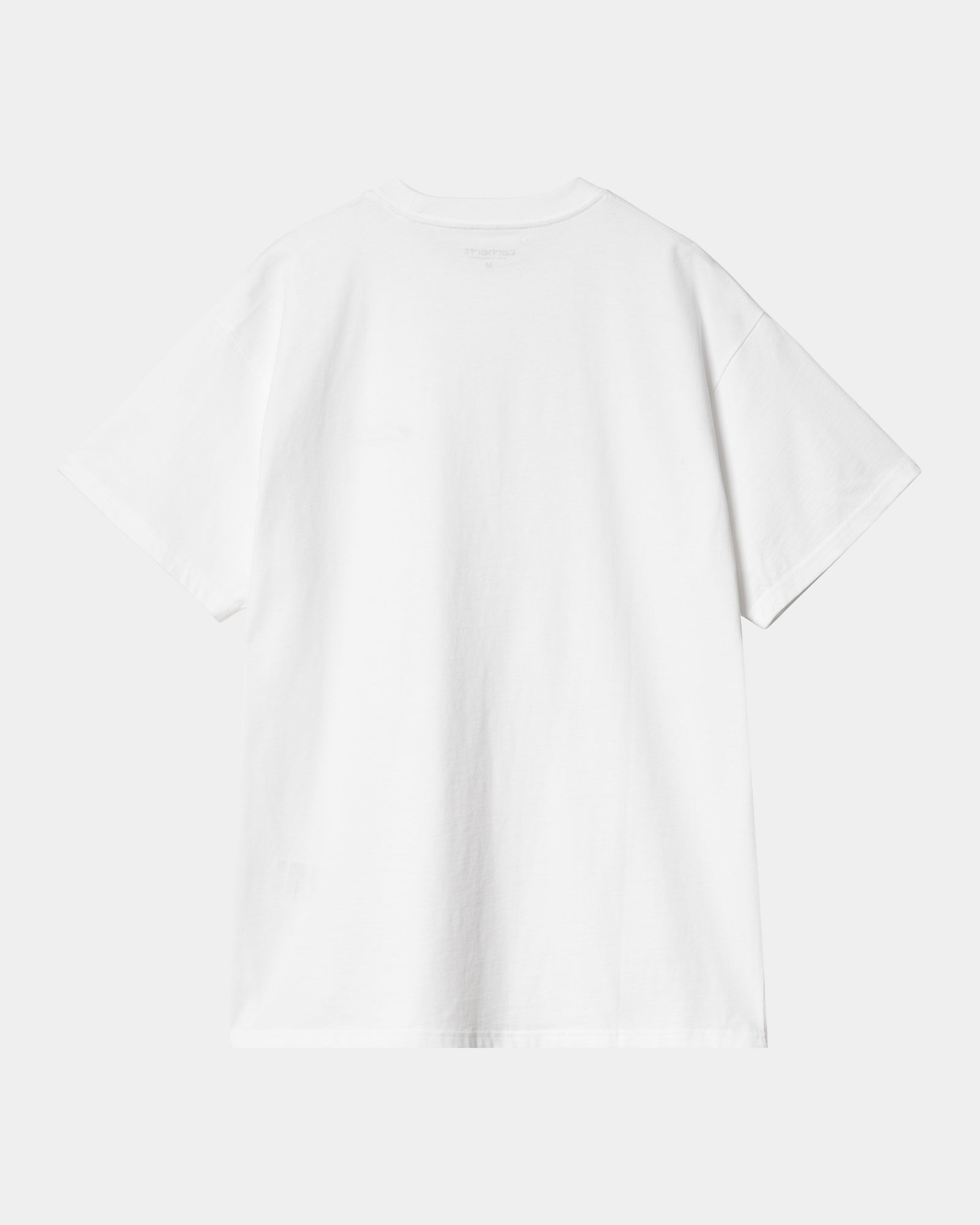 Script Embroidery Cotton T-Shirt for Women - Classic White Crewneck Tee | Perfect for Casual Wear, Layering & Everyday Outfits