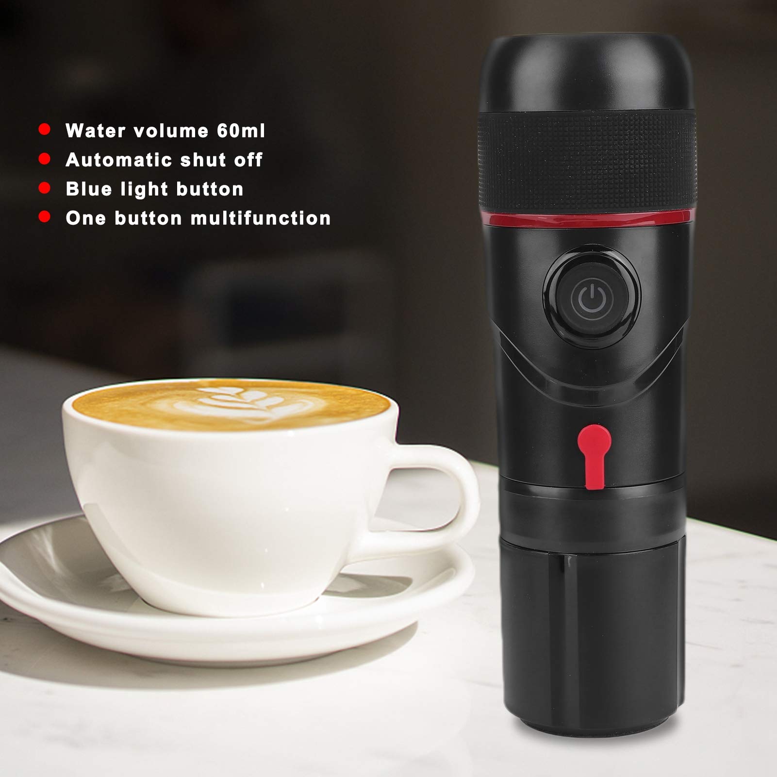 Portable Electric Coffee Maker for Travel - USB Powered Capsule Coffee Machine for Home, Car & Outdoor Use | Perfect for Camping, Road Trips & Office Breaks