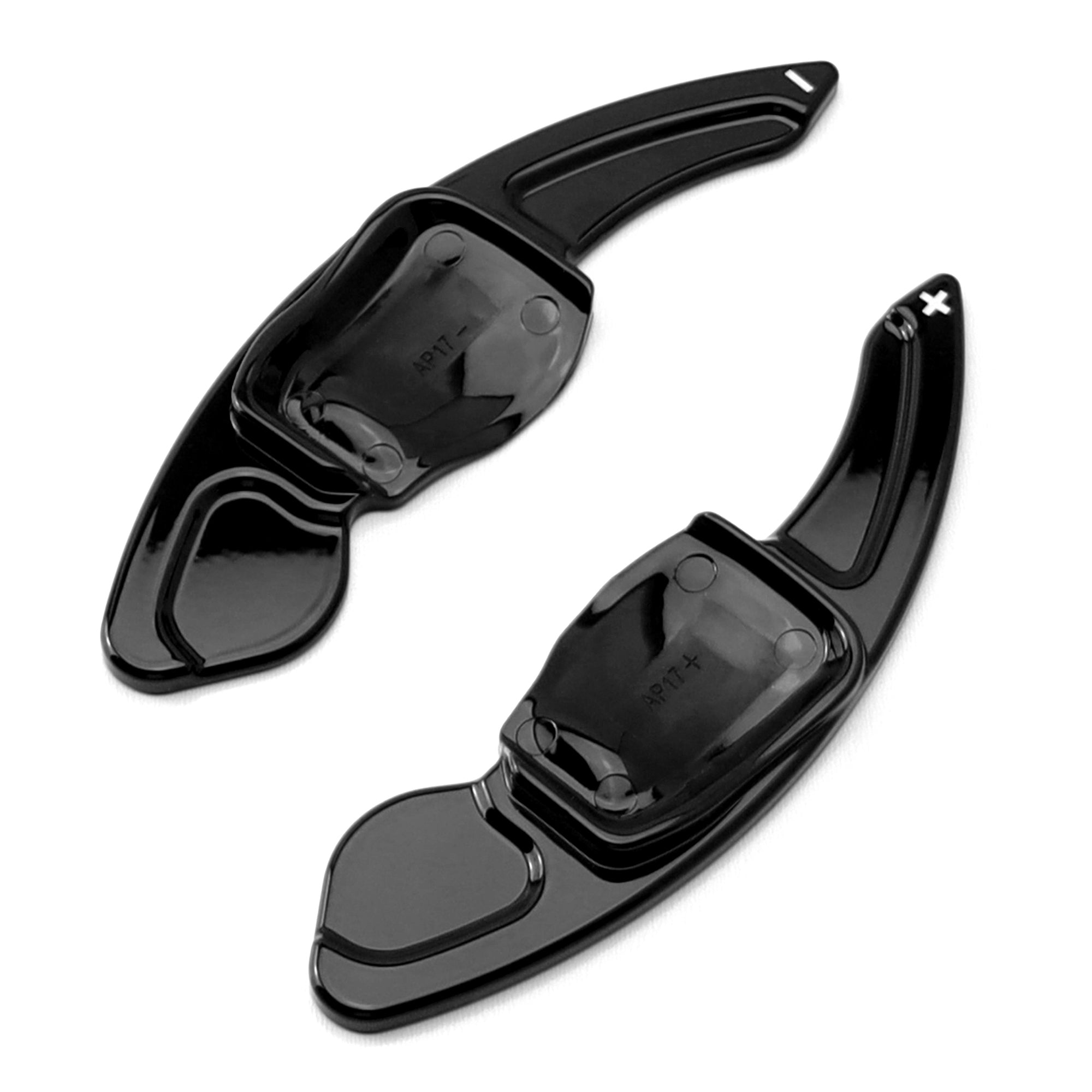 Gloss Black Steering Wheel with Large Paddle Shifters for VW MK6 Golf GTI & Jetta - Upgrade Your Driving Experience with Premium Racing Style