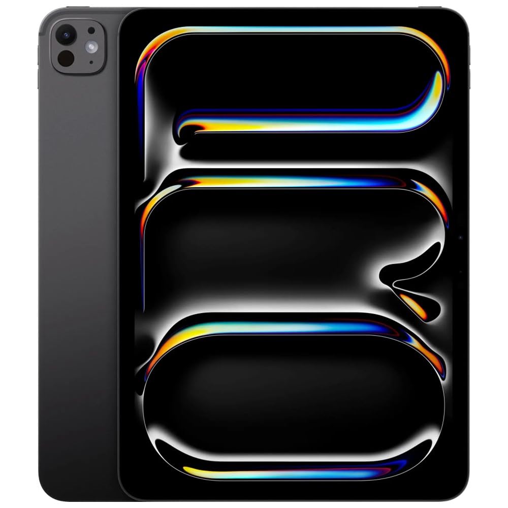 Apple iPad Pro 11-inch (M4 Chip, 2024) 1TB - 5G WiFi + Cellular Unlocked (Renewed Premium Like New) - Space Black - Perfect for Business, Creative Work & Entertainment