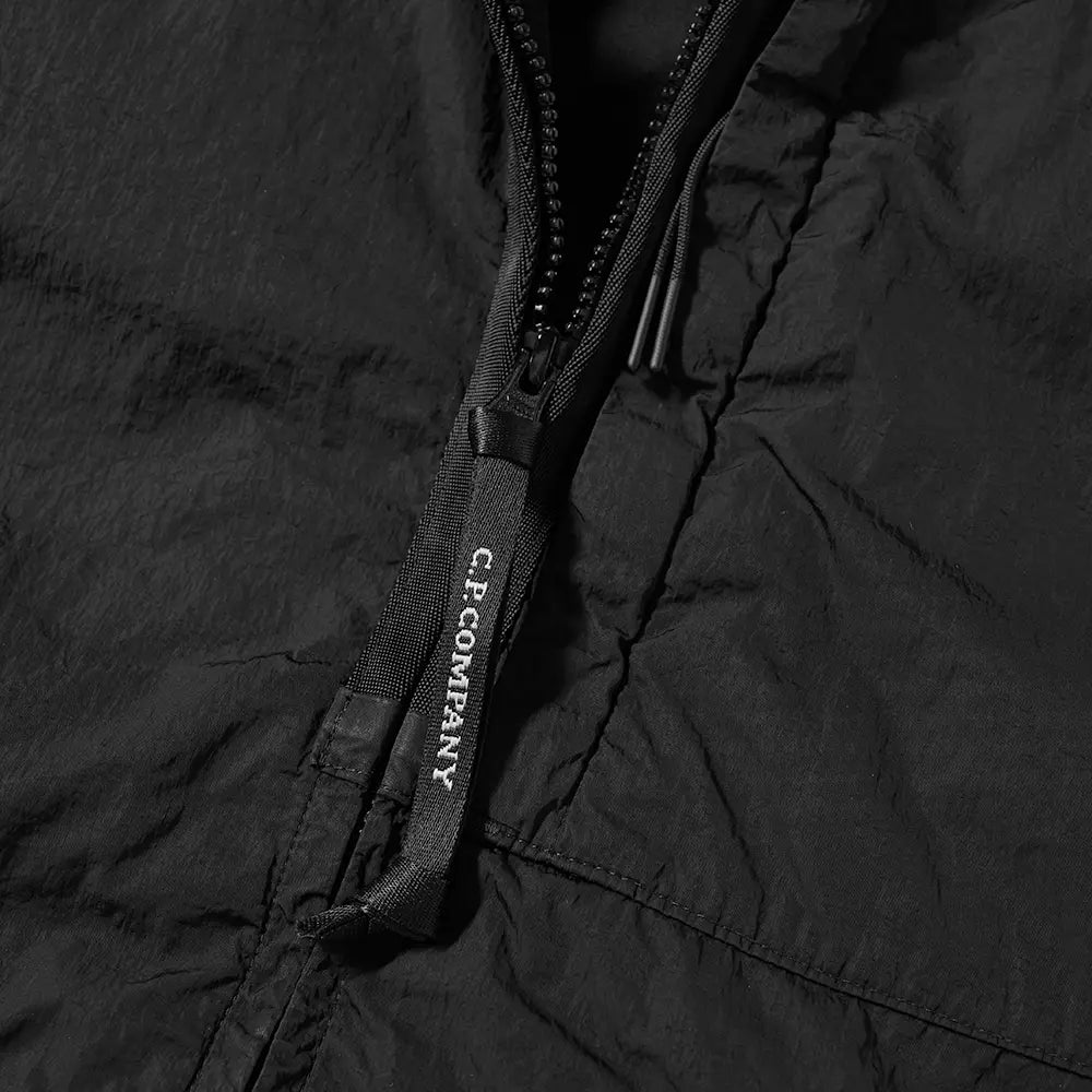 C.P. Company Chrome R Zip Overshirt Jacket - Men's Lightweight Water-Resistant Streetwear for Urban Fashion & Outdoor Activities
