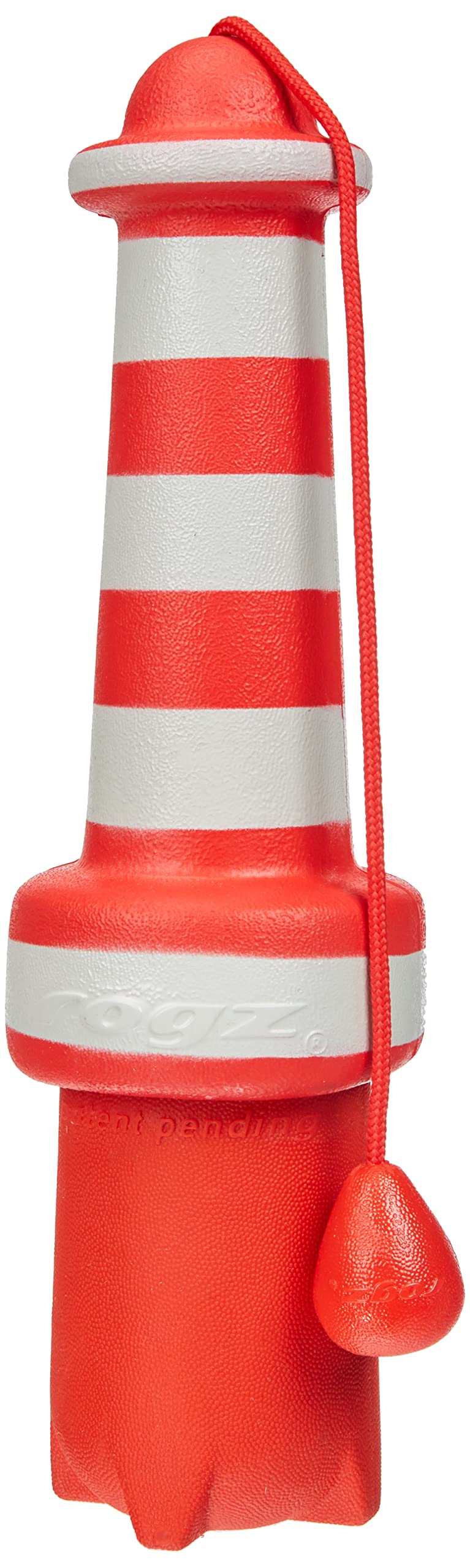 Rogz Lighthouse Large Dog Fetch Toy - Durable Outdoor Play for Active Dogs, Perfect for Beach, Park & Backyard Fun
