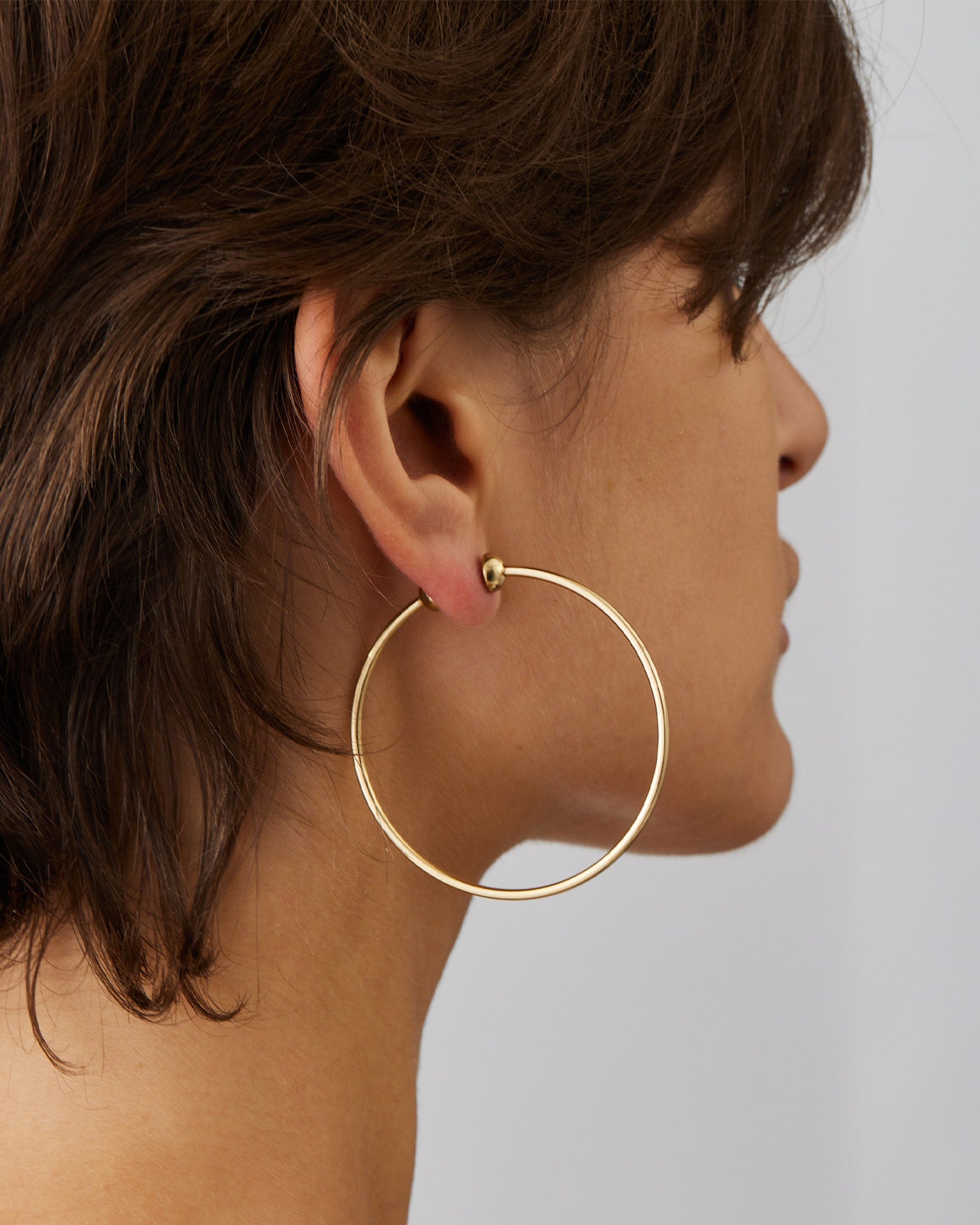 Stylish Icon Hoops Medium Size Earrings - Perfect for Everyday Wear, Parties & Special Occasions