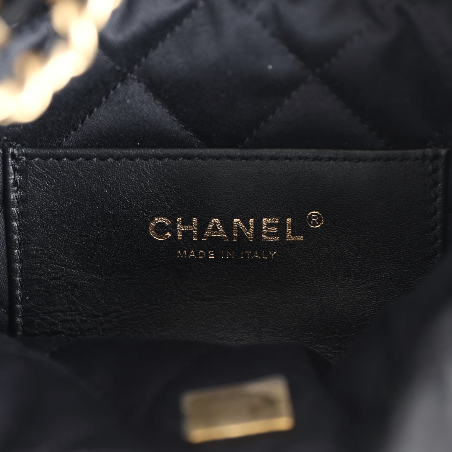 Chanel Mini 22 Bag Black Aged Calfskin Leather with Pearl Antique Gold Hardware - Luxury Crossbody Purse for Women, Perfect for Date Night & Evening Events