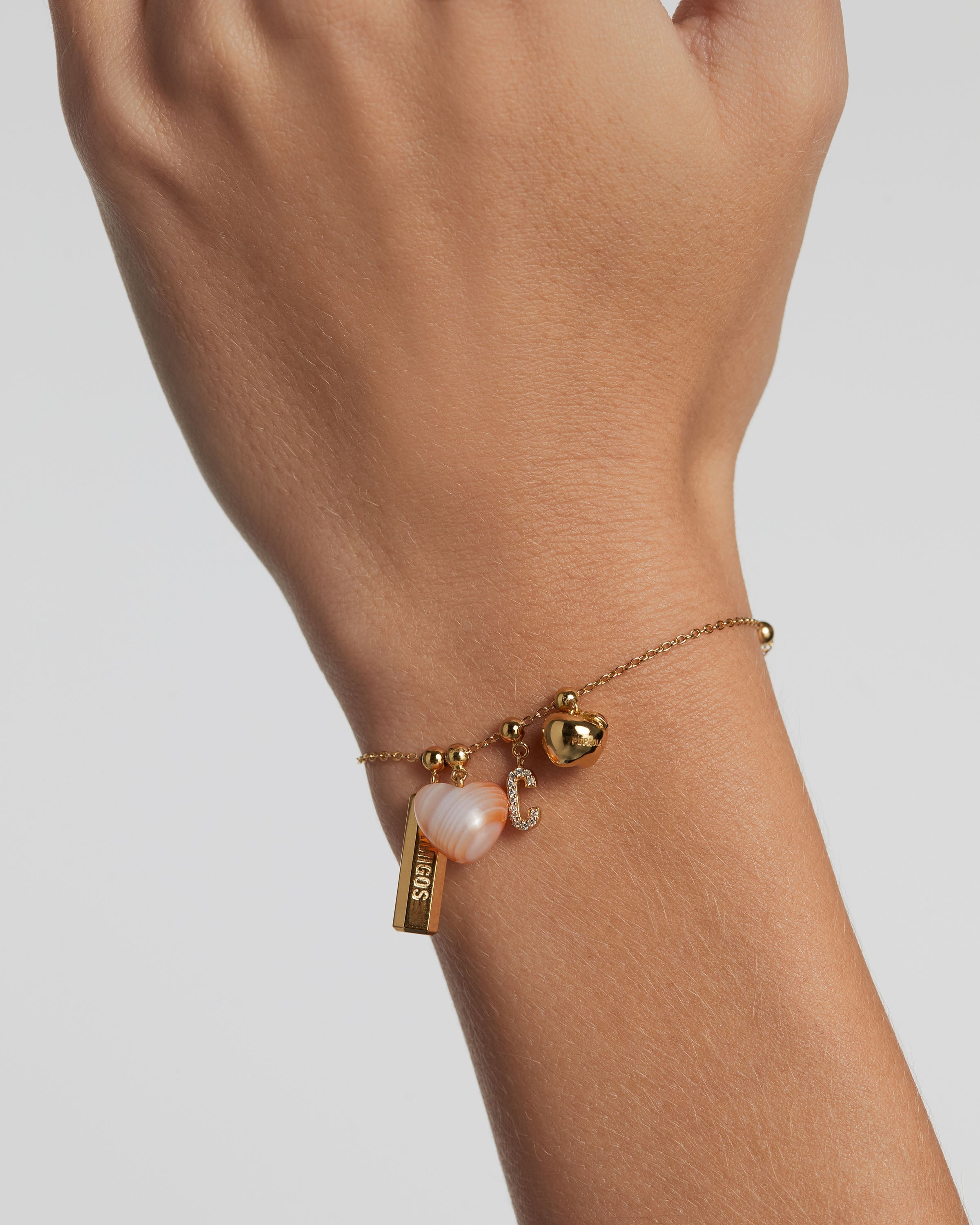 Letter C Charm - Elegant Initial Pendant for Necklaces & Bracelets - Perfect for Personalized Jewelry Gifts & Everyday Wear