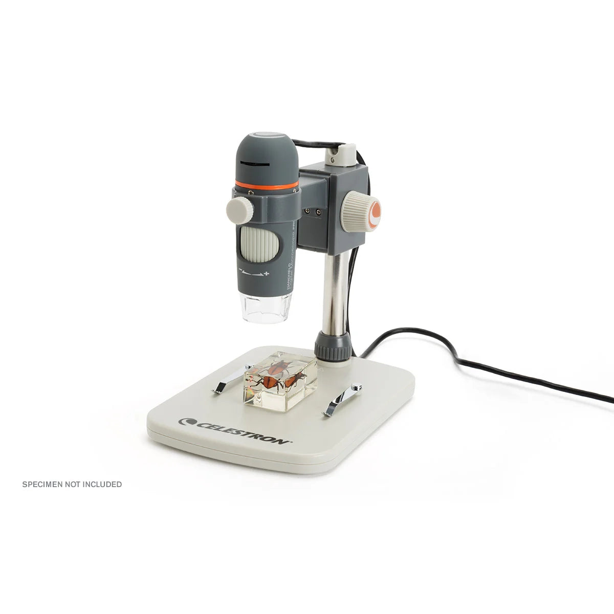 Celestron Handheld Digital Pro Microscope - 60x-100x Magnification, 2MP Camera for Science & Hobby Use - Perfect for Coin Collecting, Jewelry Inspection & STEM Education