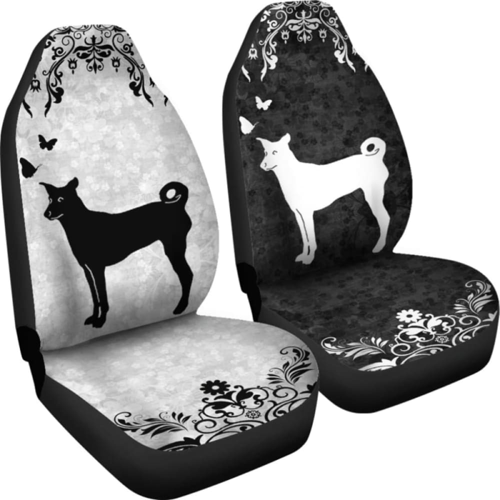 Basenji Premium Car Seat Covers - Universal Fit for Cars, Trucks & SUVs - Waterproof & Durable Protection for Pets, Kids & Commuting