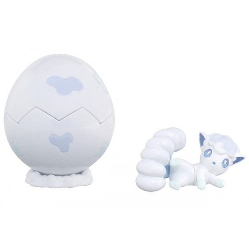 Pokemon Egg Pot Collection - 1.5 Inch Mini Figure by Takara Tomy | Cute Pokemon Collectible Toy for Kids, Gift for Pokemon Fans, Display for Home & Office Decor