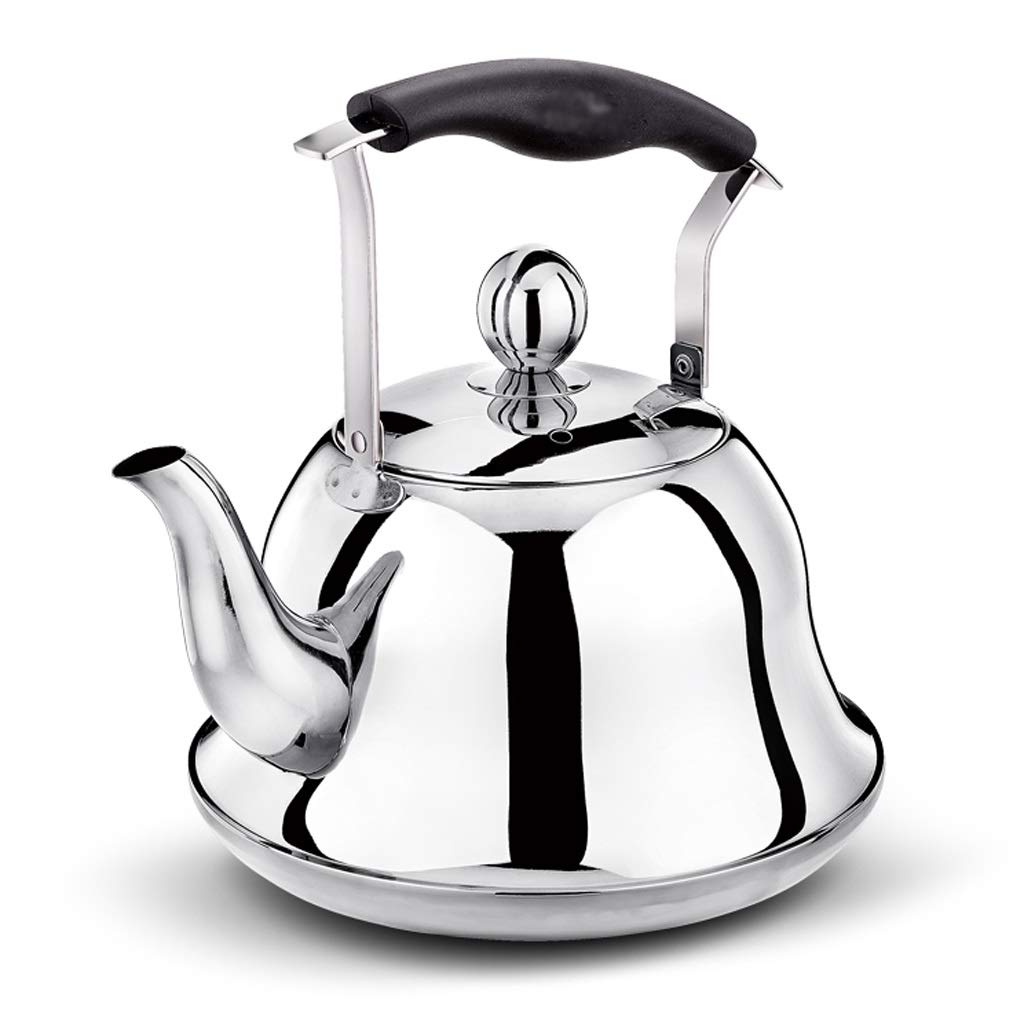 Premium Stainless Steel Whistling Tea Kettle - 3.2 Quart Stovetop Teapot with Mirror Finish for Fast Boiling | Perfect for Making Tea, Coffee & Hot Beverages | Ideal for Home Kitchen, Office & Camping Use