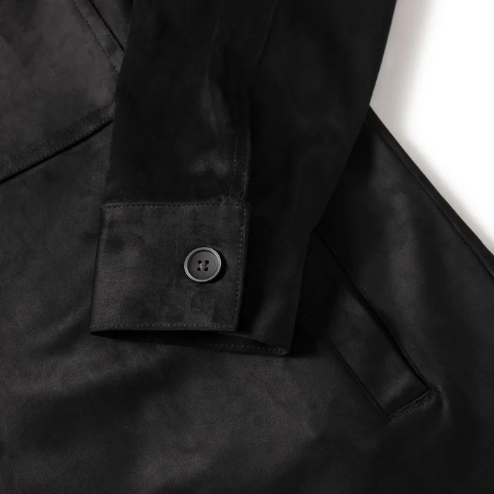 Premium Robert Barakett Suede Shirt Jacket for Men - Soft & Stylish Casual Wear - Perfect for Fall & Winter Outfits