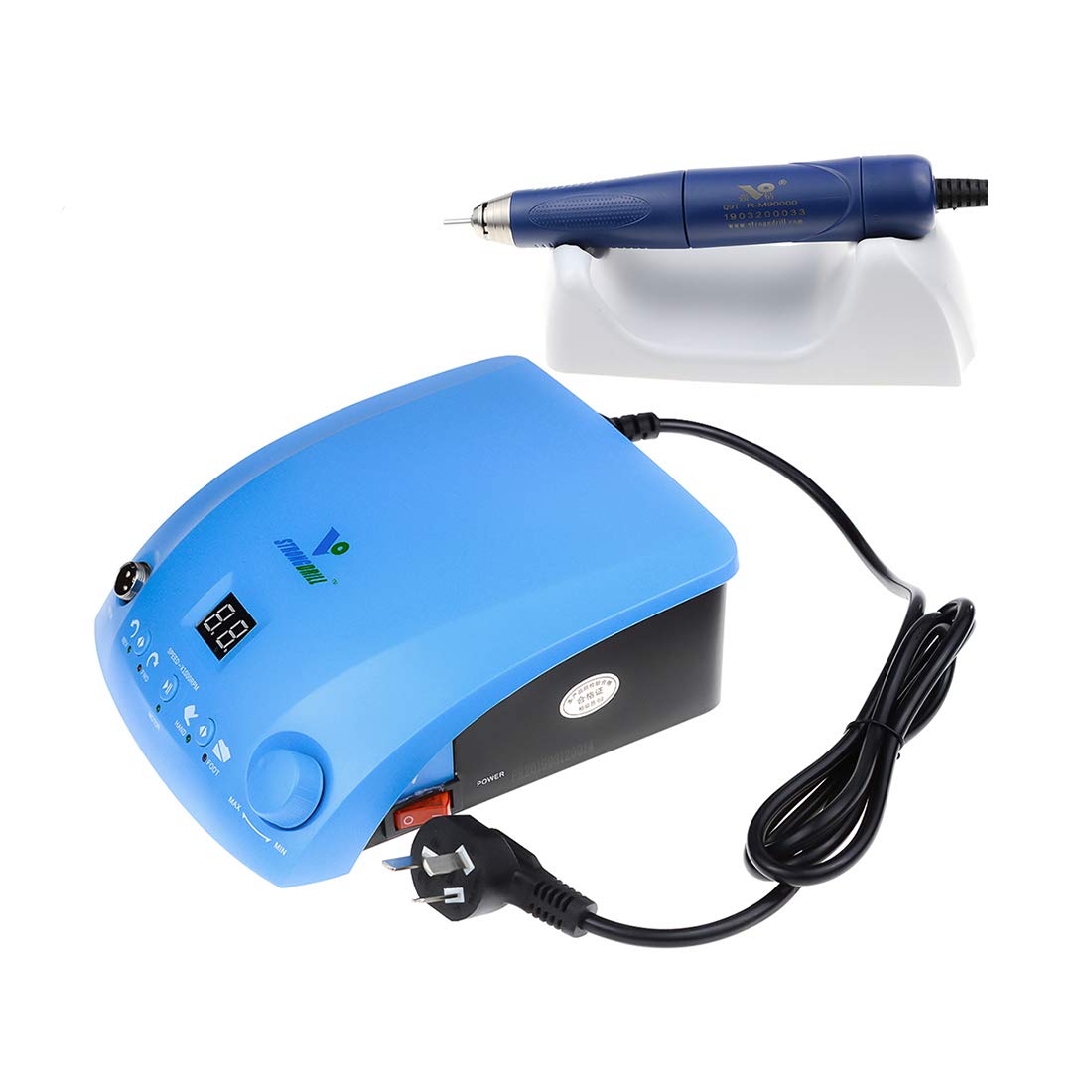 Professional Lab Brushless Micromotor Polishing Machine - 5000RPM High-Speed Micro Polisher for Sports Car Detailing & Dental Jewelry Crafting