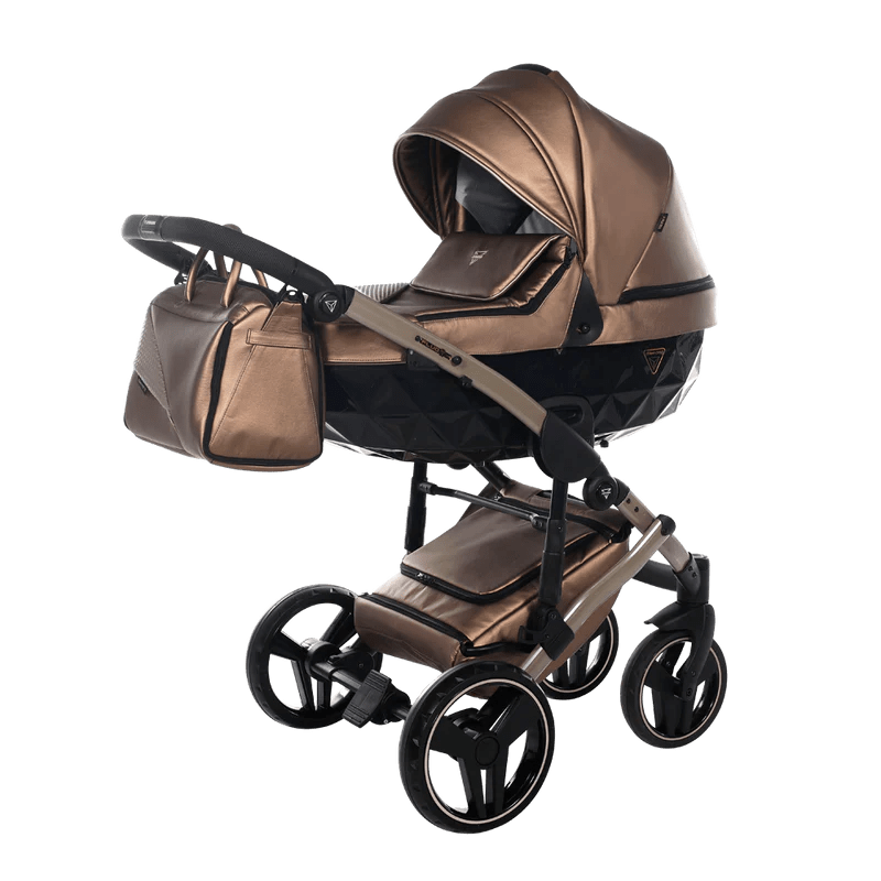 Junama Pilot Pram Stroller - Lightweight Baby Stroller with Adjustable Canopy & Storage Basket | Perfect for Travel, Shopping & Daily Walks
