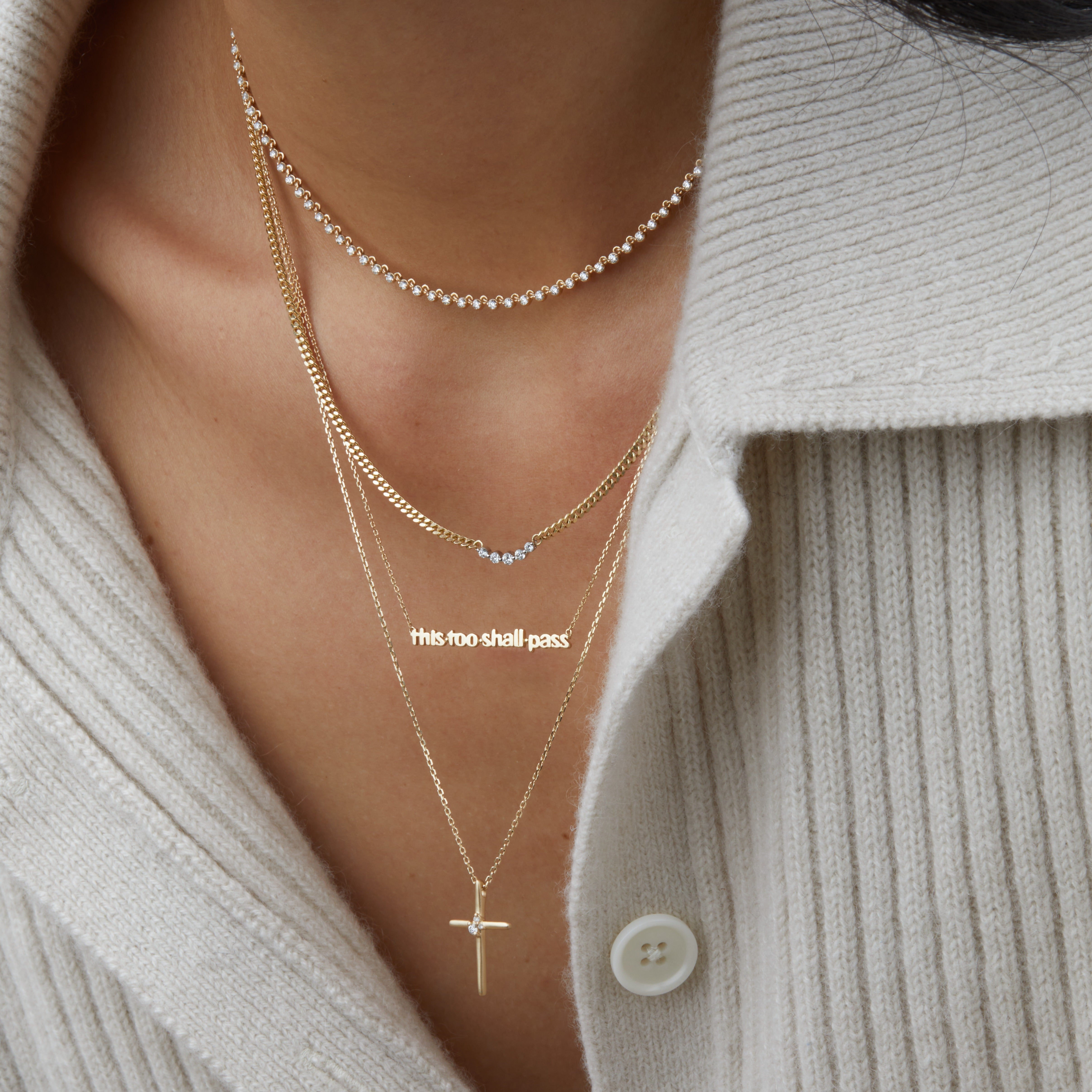 10k Gold Susie Q Necklace - Elegant & Dainty Jewelry for Women | Perfect for Everyday Wear, Date Nights & Special Occasions