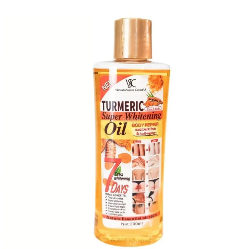 Pure Turmeric Essential Oil for Skin & Body Massage, Aromatherapy, Diffuser, Hair & Face Care - Anti-Wrinkle, Dark Spot Treatment - Perfect for Spa, Yoga & Home Relaxation