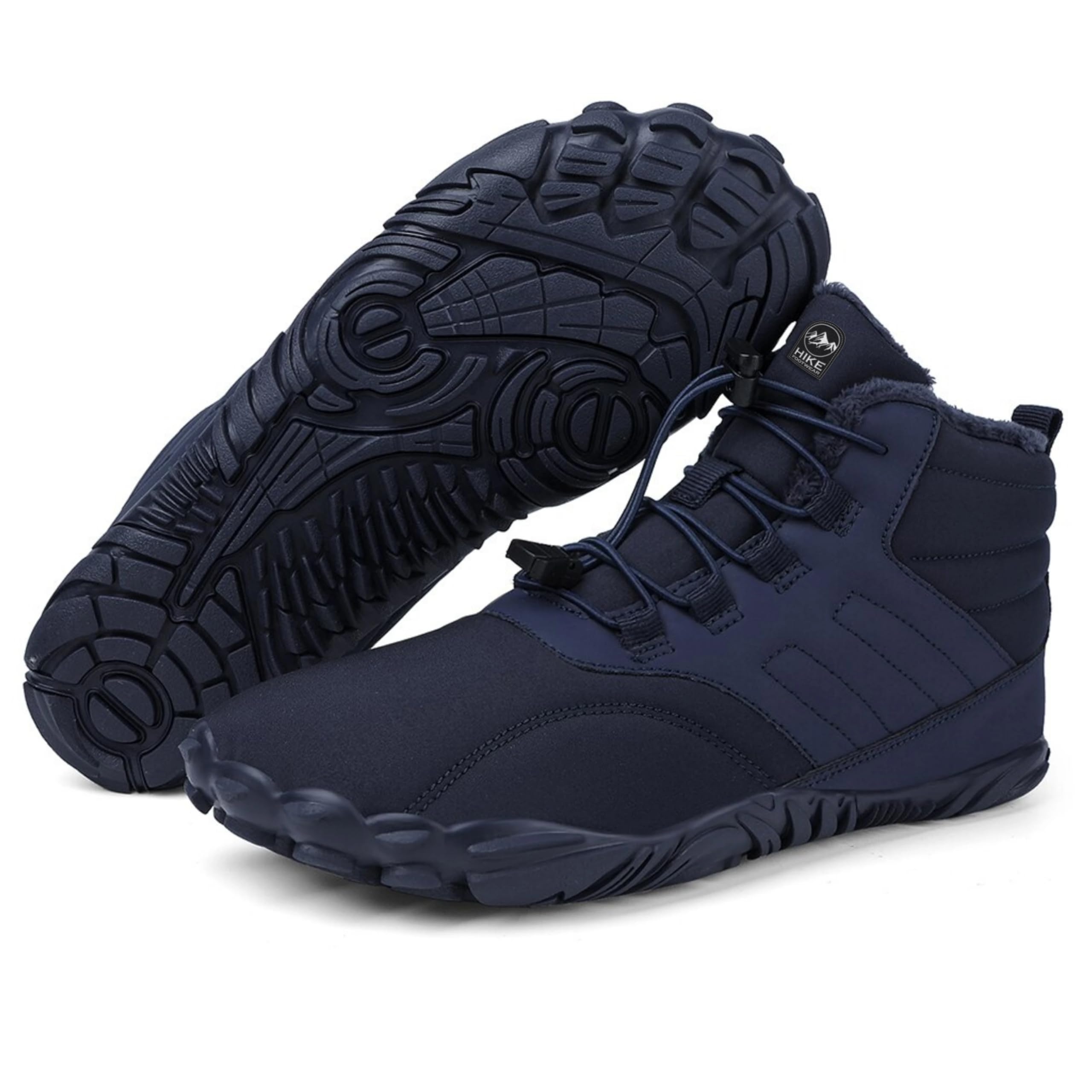 Caspar Pro HF - Non-Slip Comfortable Winter Barefoot Shoes for Men & Women | Warm Supportive Unisex Walking Boots for Outdoor Hiking, Snow & Cold Weather Activities