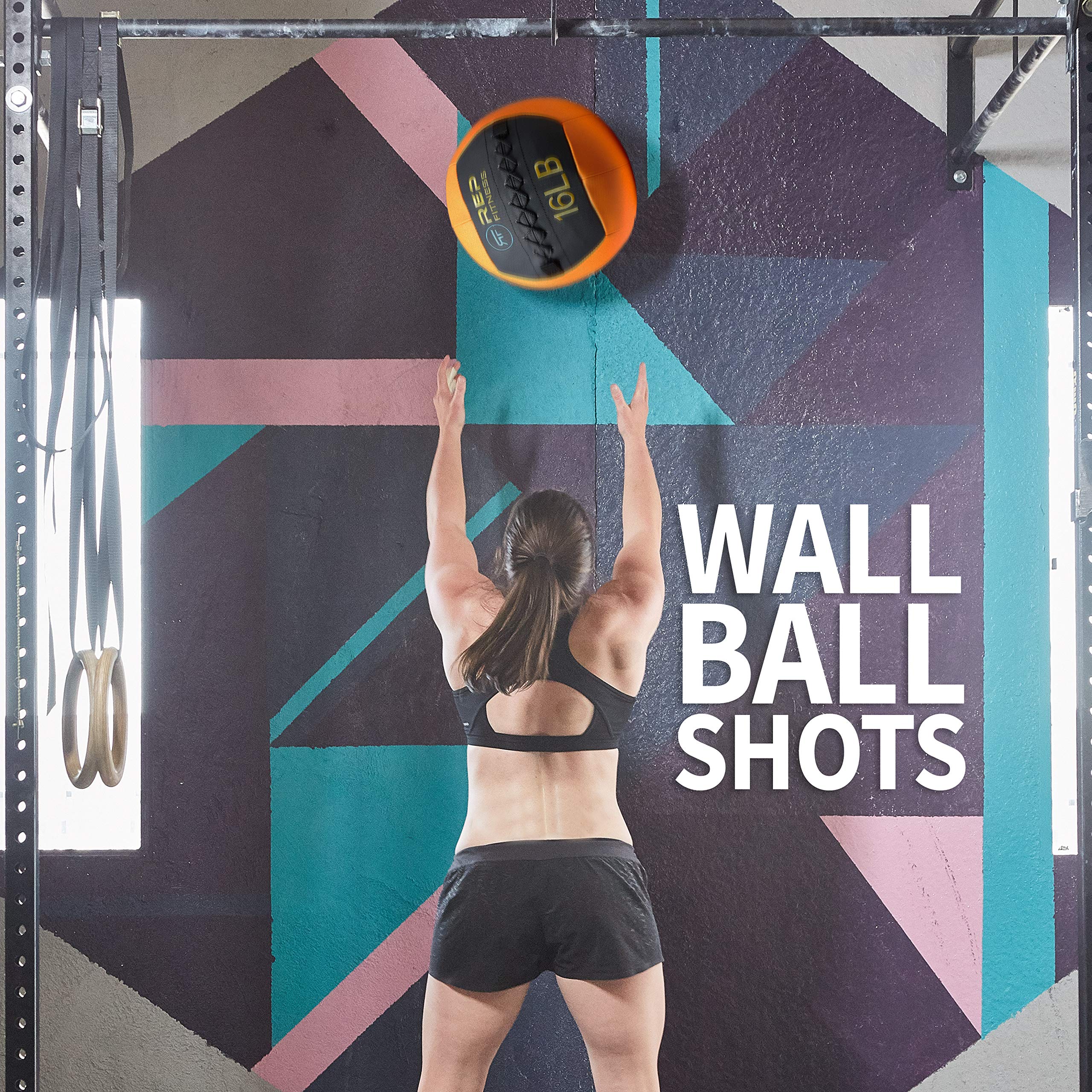 REP Fitness Soft Medicine Ball - Wall Ball for Strength Training, Conditioning, Core Workouts & CrossFit | Perfect for Home Gym, Functional Fitness & Group Training