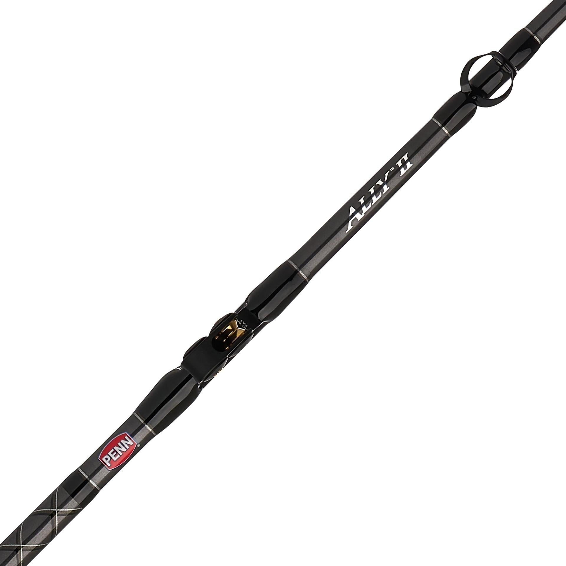 Ally™ II Straight Butt Conventional Boat Rod - Heavy Duty Saltwater Fishing Rod for Offshore & Deep Sea Angling - Perfect for Trolling, Bottom Fishing & Big Game Fishing