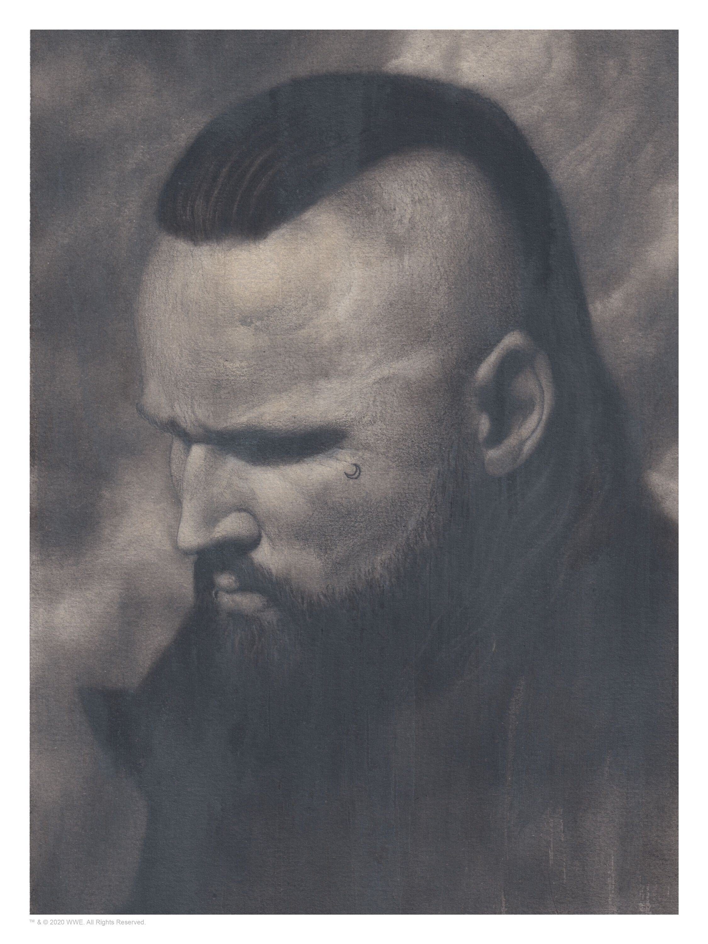 Aleister Black Wrestling Poster - High Quality WWE Wall Art Decor for Fans, Bedroom, Gym & Man Cave