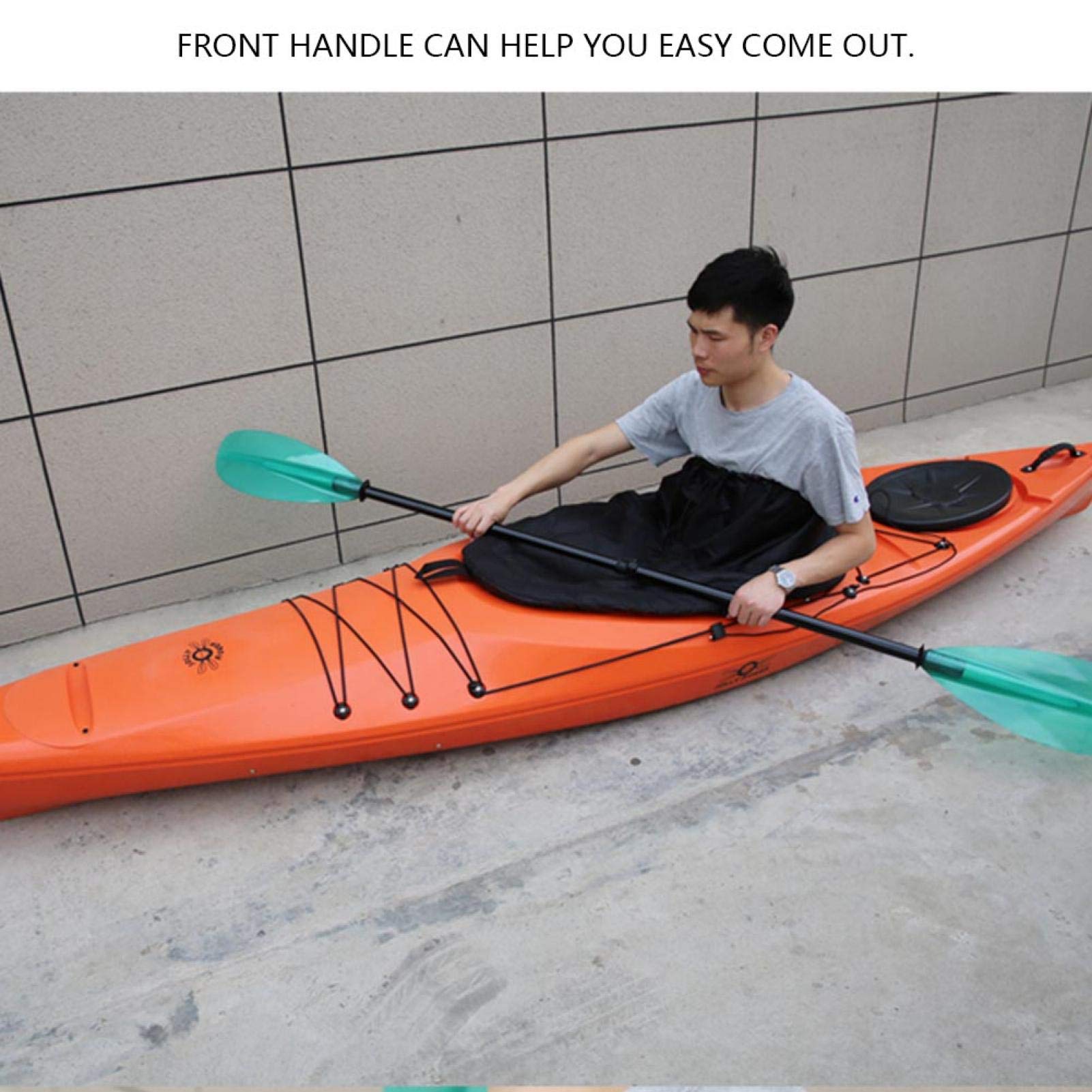 EVTSCAN Kayak Skirt Cover - Waterproof Deck Accessory for Canoe & Kayak Boating - Ideal for Kayaking, Canoeing, and Water Sports Adventures