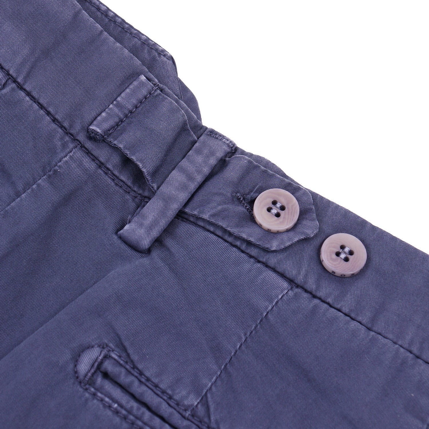 Luigi Borrelli Men's Slim Fit Cotton Dress Pants - Comfortable & Stylish for Business Casual & Office Wear